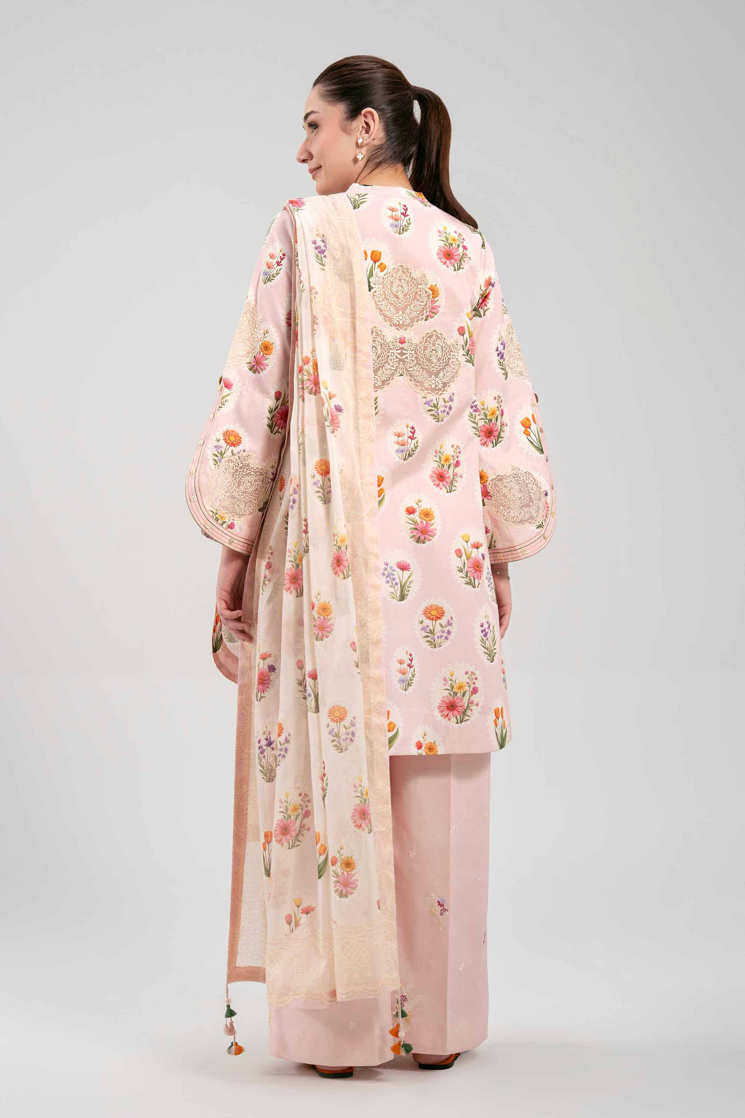 3 Piece - Digital Printed Embroidered Suit - 42601196 for Women - Unstitched Collection | Nishat | Shop Online