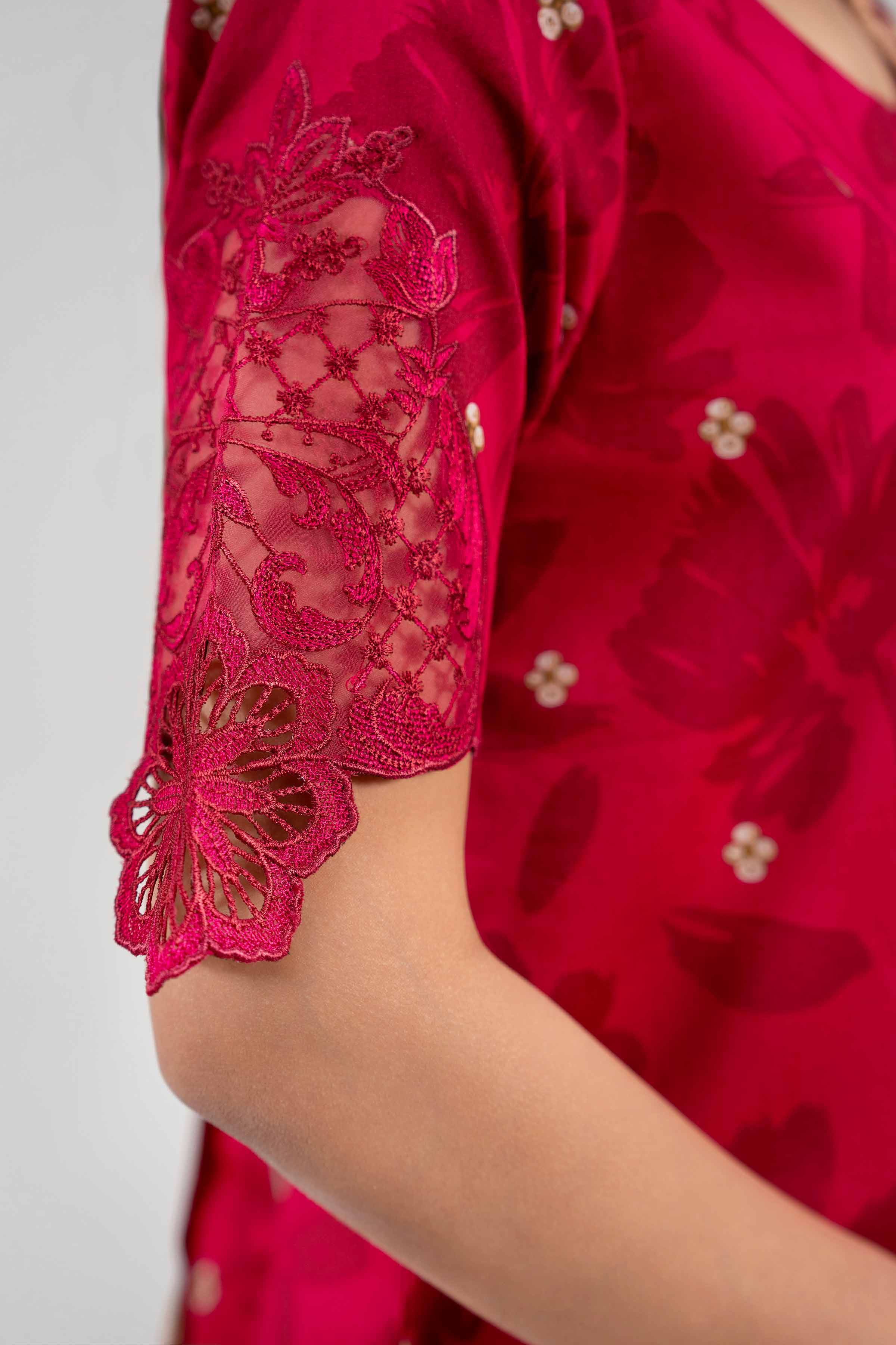 3 Piece - Digital Printed Embroidered Suit - 42601202 for Women - Unstitched Collection | Nishat | Shop Online