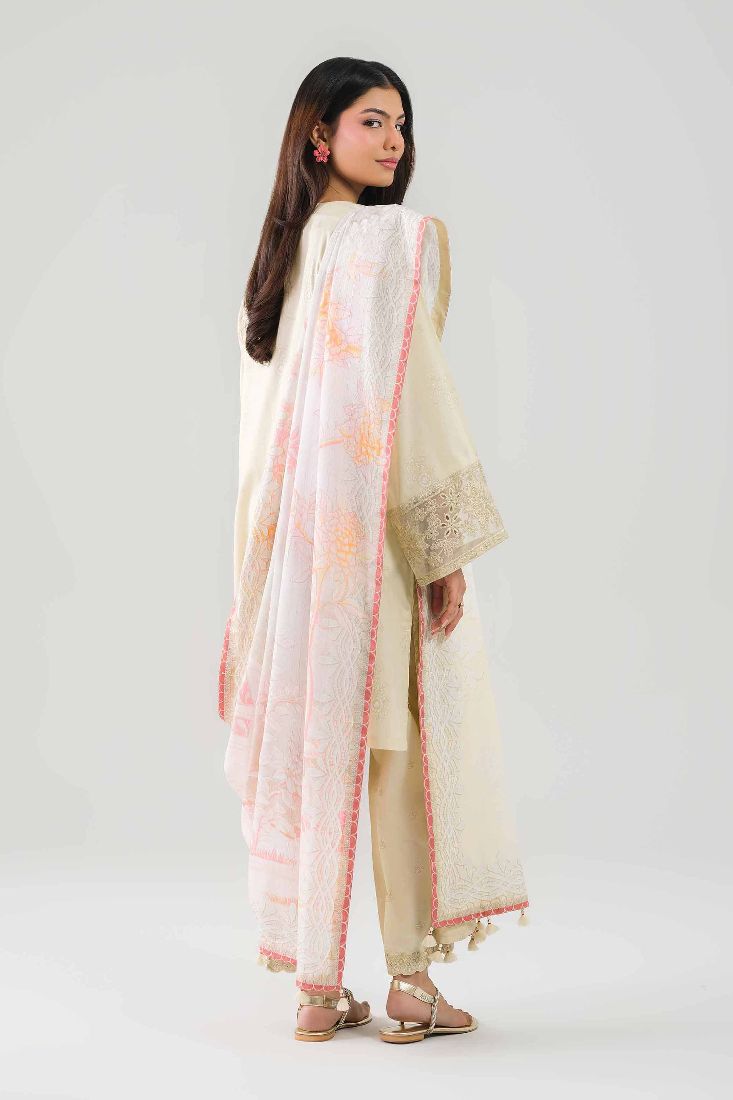 3 Piece - Digital Printed Embroidered Suit - 42601205 for Women - Unstitched Collection | Nishat | Shop Online