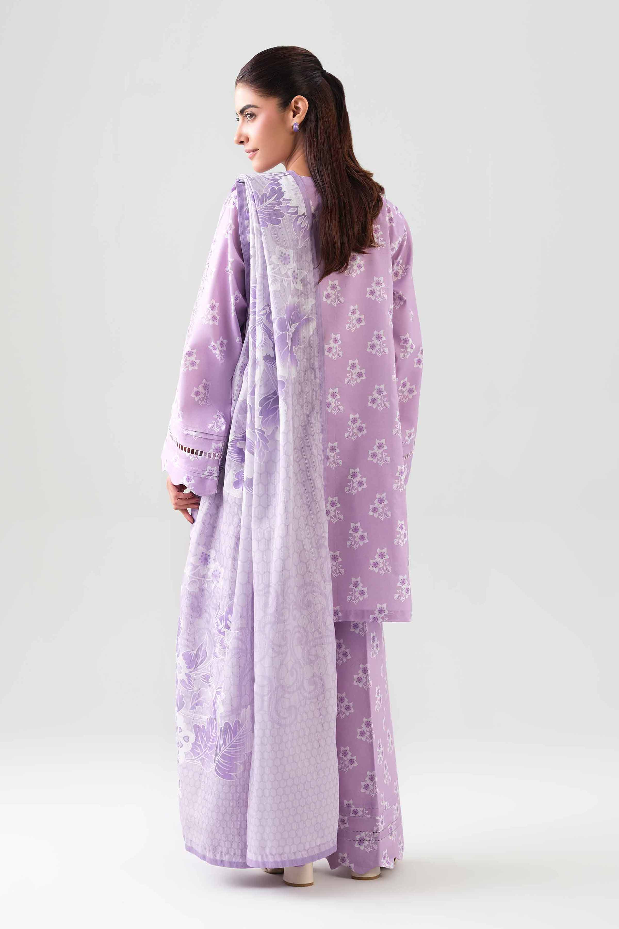 3 Piece - Digital Printed Embroidered Suit - 42601207 for Women - Unstitched Collection | Nishat | Shop Online