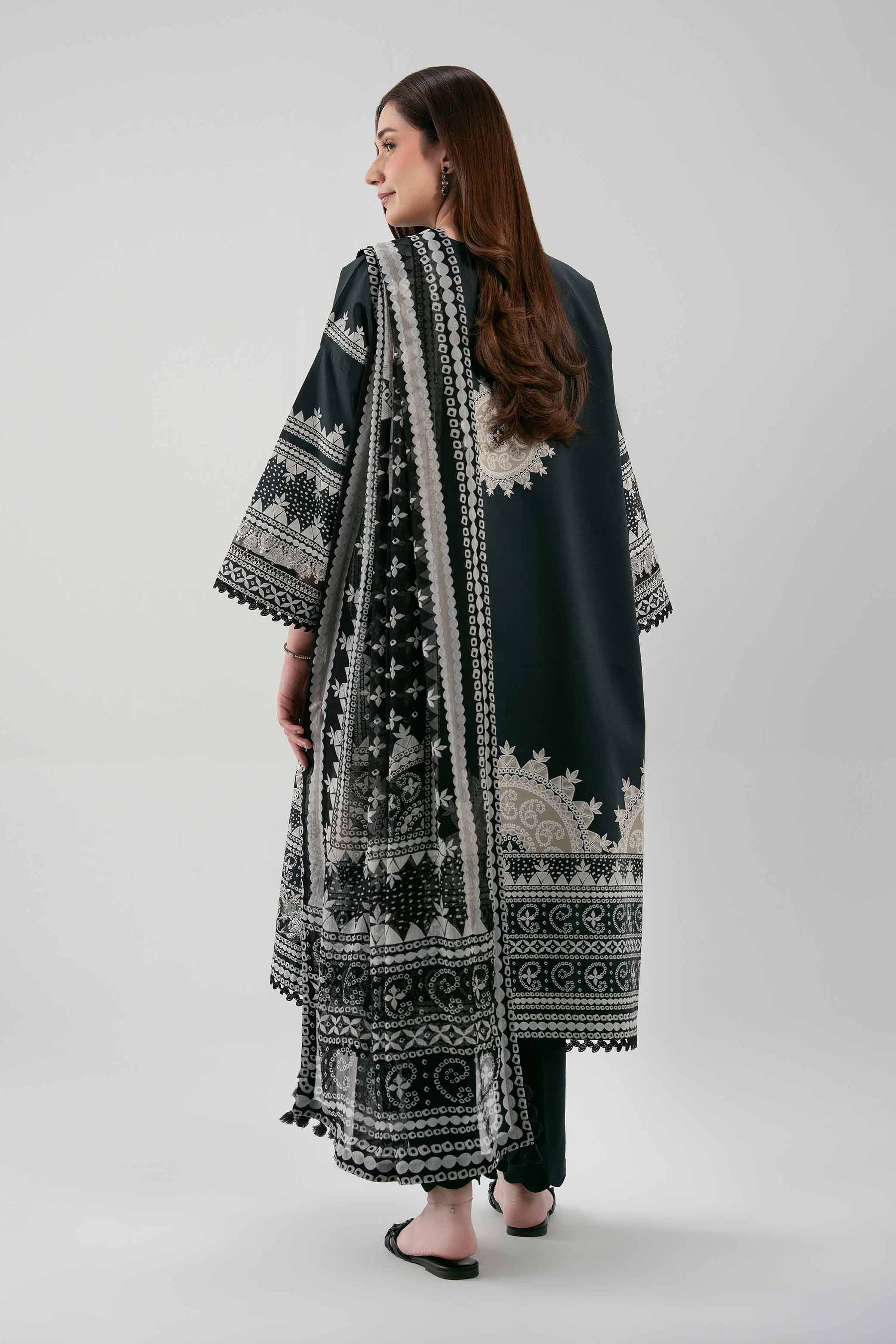 3 Piece - Digital Printed Embroidered Suit - 42601212 for Women - Unstitched Collection | Nishat | Shop Online