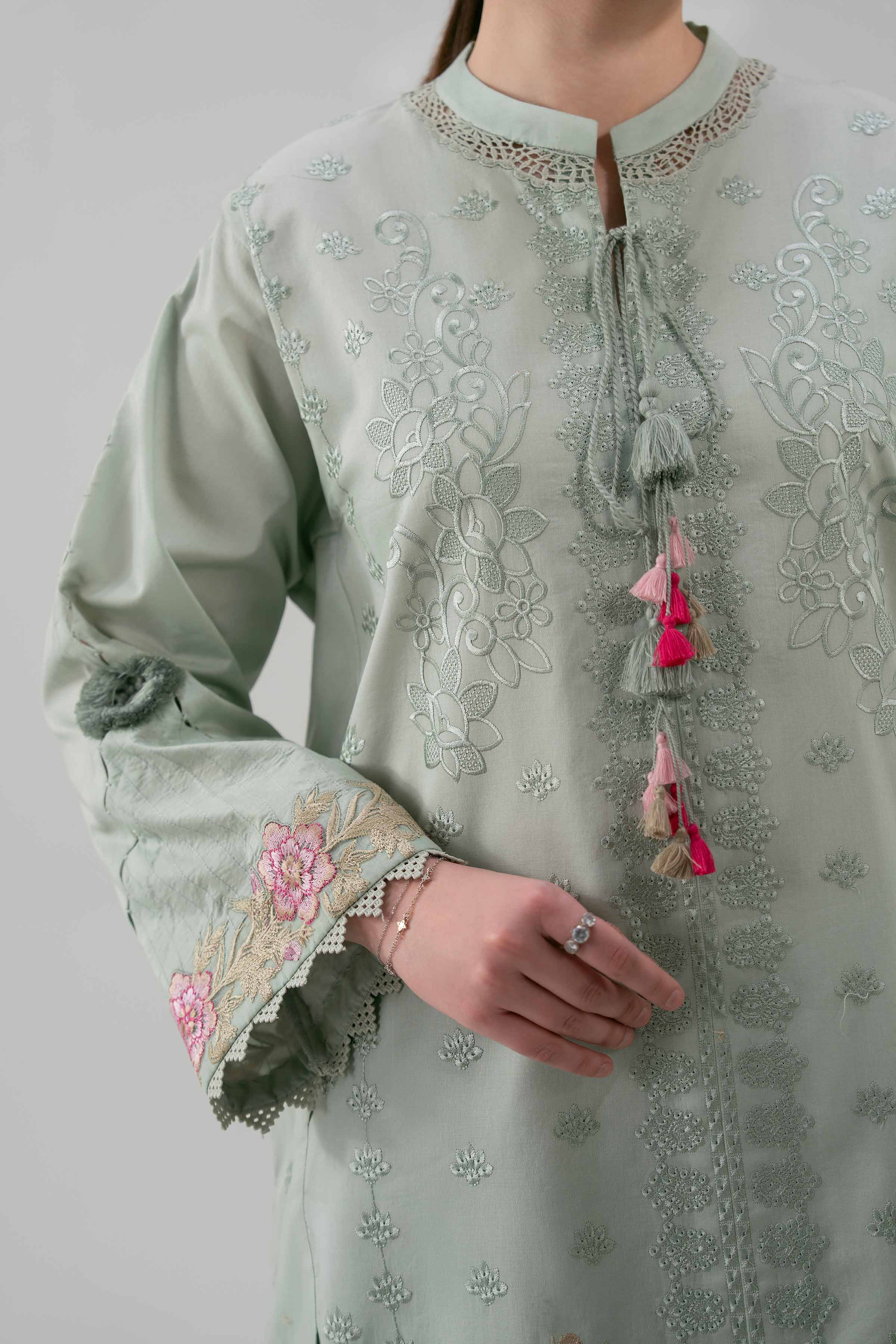 3 Piece - Digital Printed Embroidered Suit - 42601221 for Women - Unstitched Collection | Nishat | Shop Online