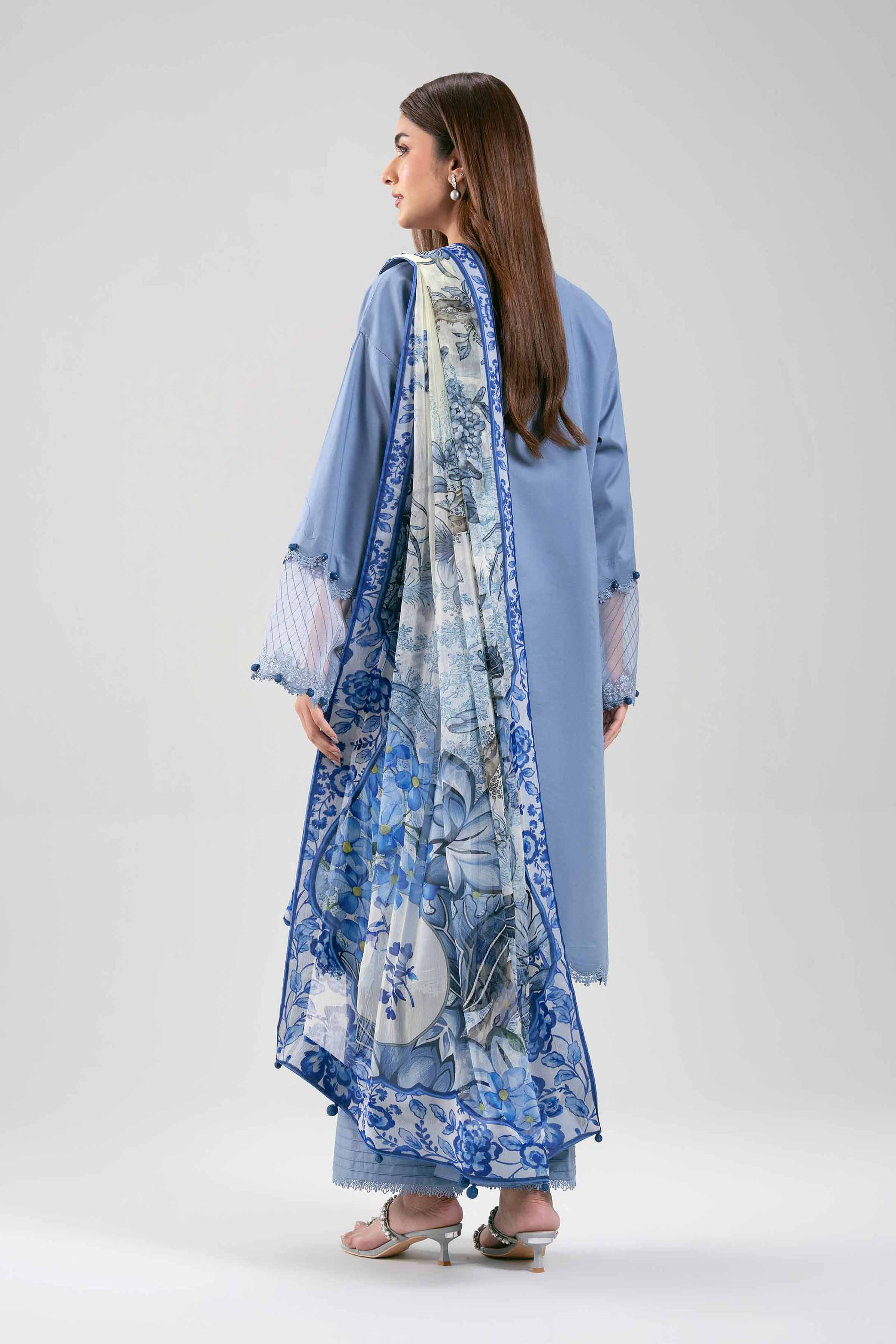 3 Piece - Digital Printed Embroidered Suit - 42601224 for Women - Unstitched Collection | Nishat | Shop Online