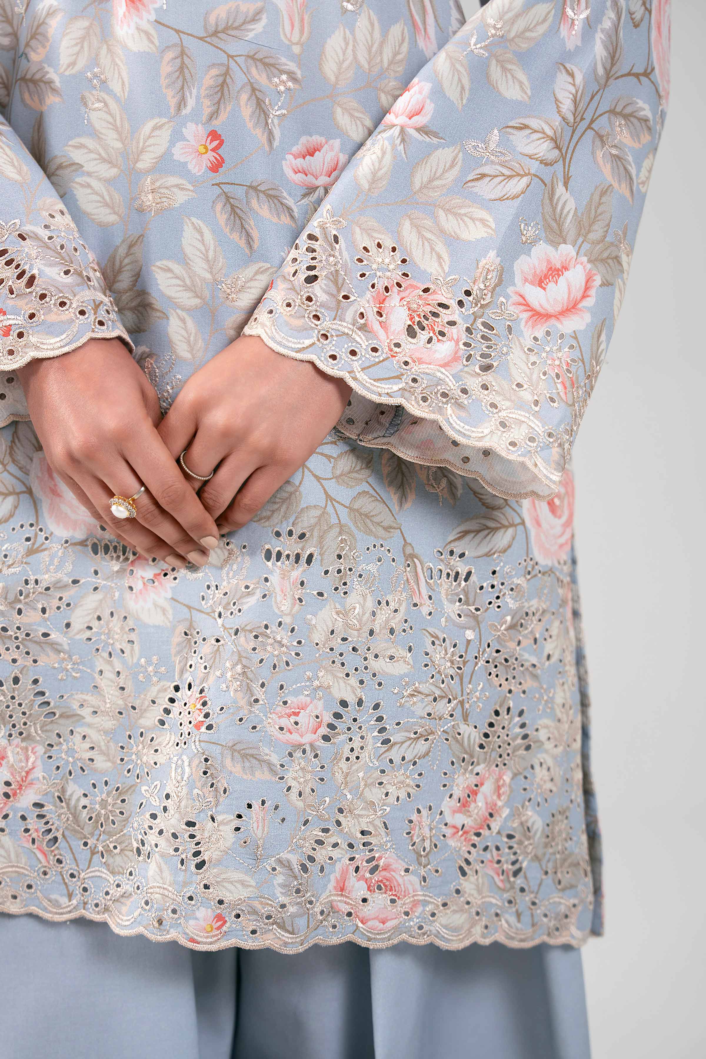 3 Piece - Embroidered Suit - 42601236 for Women - Unstitched Collection | Nishat | Shop Online