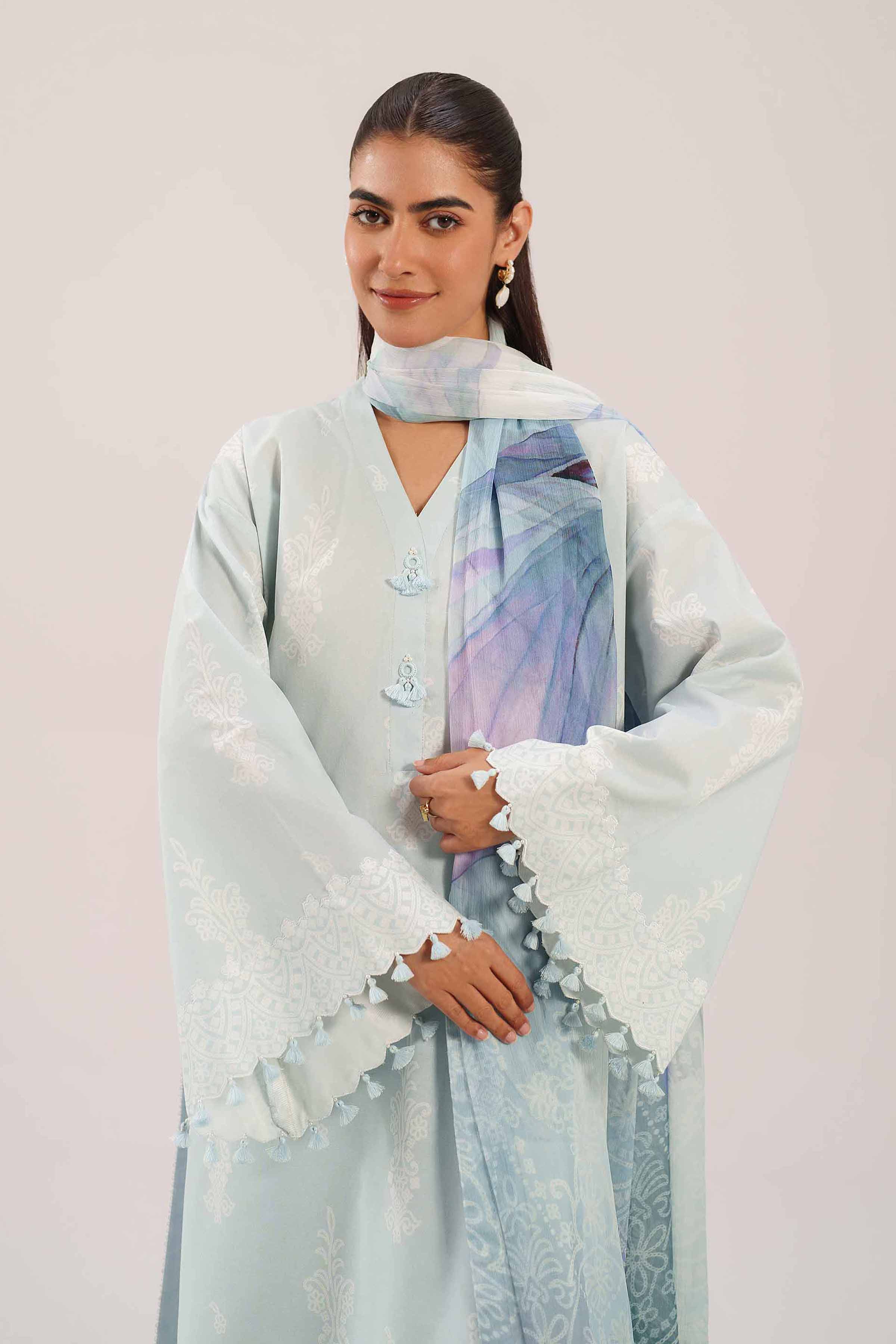 3 Piece - Digital Printed Suit - 42601258 for Women - Unstitched Collection | Nishat | Shop Online