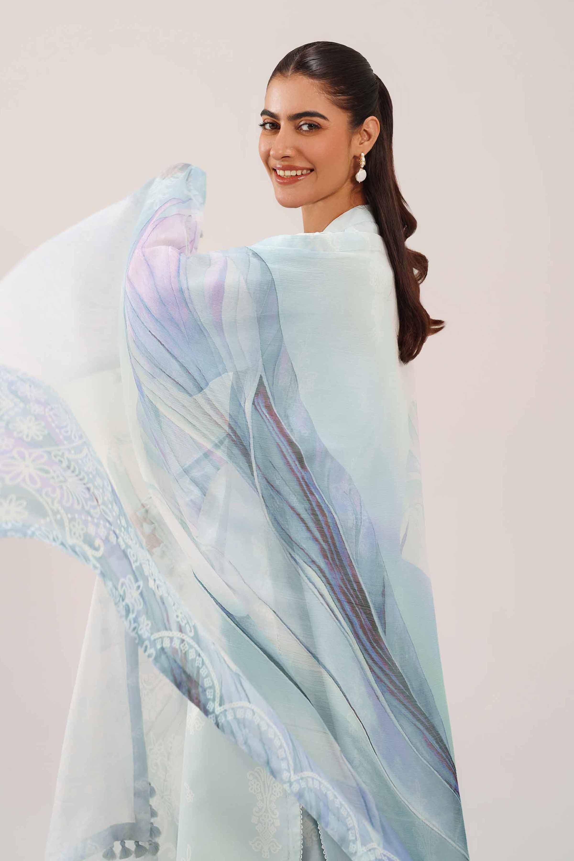 3 Piece - Digital Printed Suit - 42601258 for Women - Unstitched Collection | Nishat | Shop Online