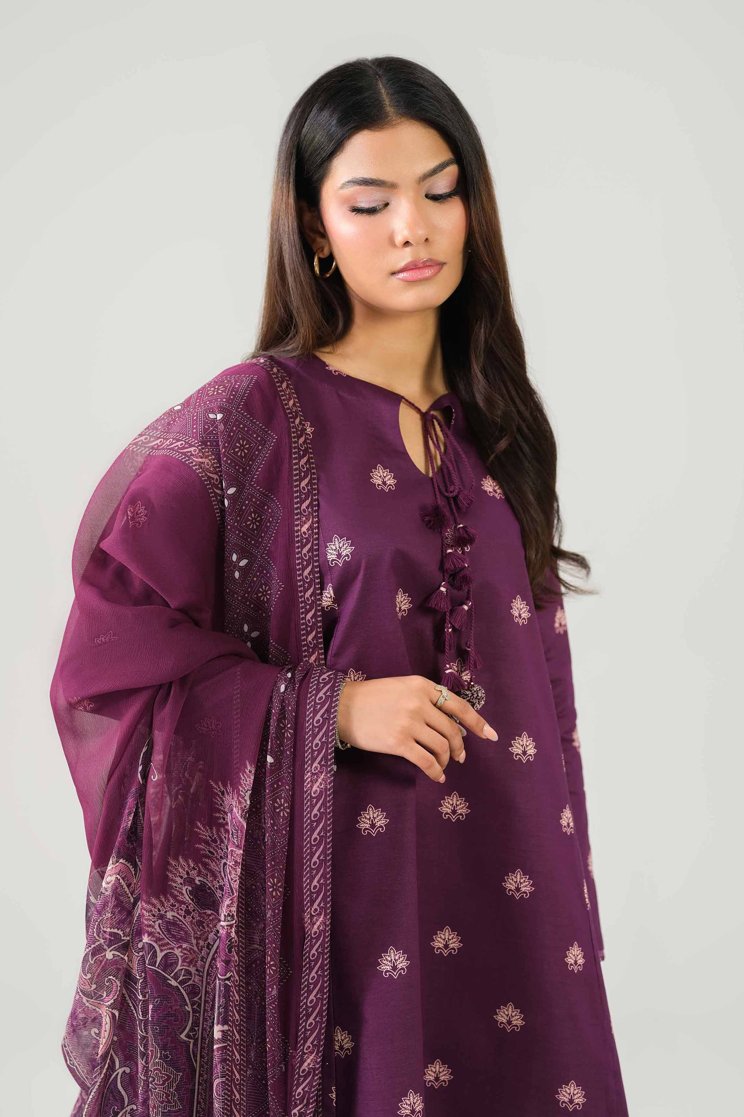 3 Piece - Digital Printed Suit - 42601260 for Women - Unstitched Collection | Nishat | Shop Online