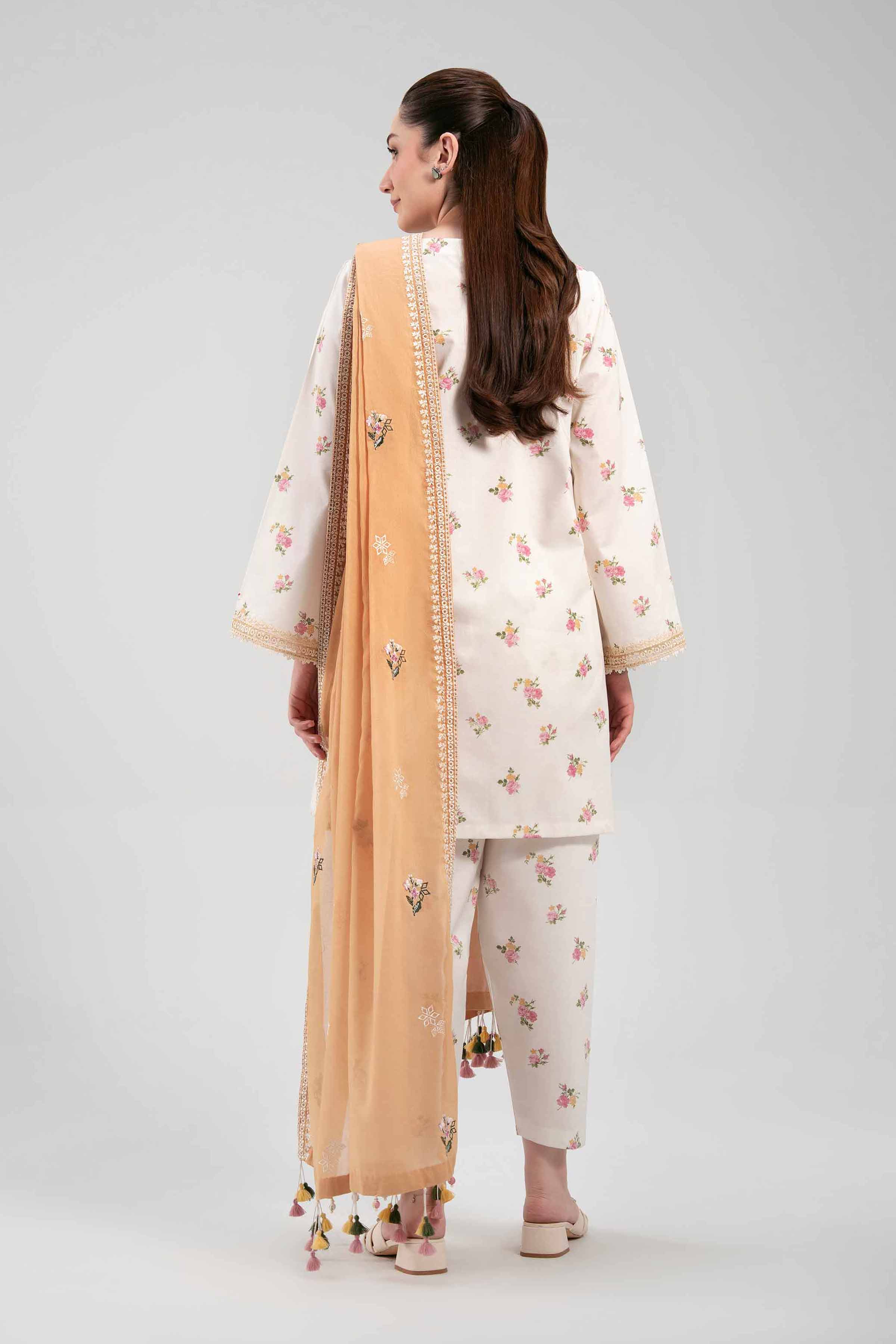 3 Piece - Printed Embroidered Suit - 42601265 for Women - Unstitched Collection | Nishat | Shop Online