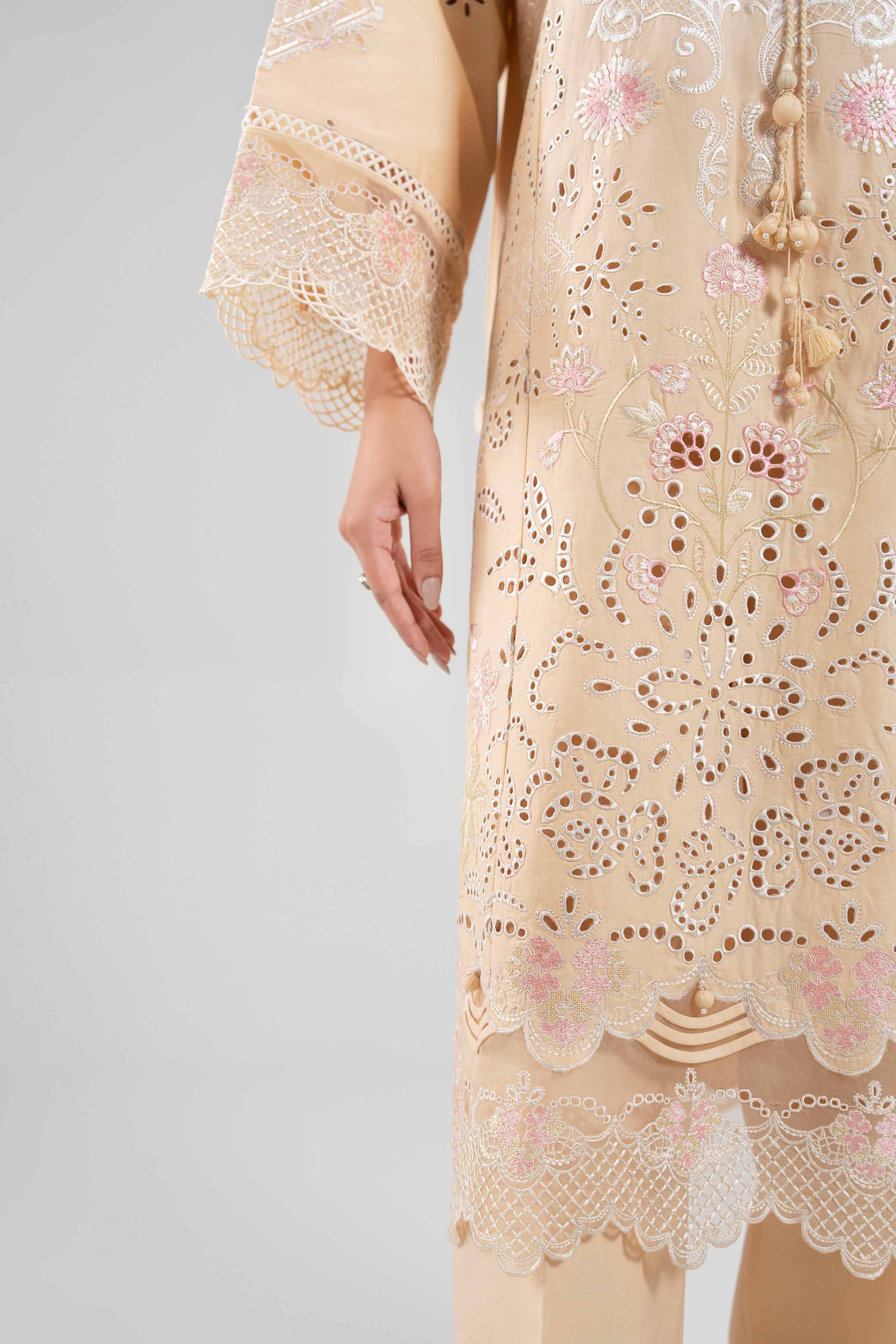 3 Piece - Embroidered Suit - 42601283 for Women - Unstitched Collection | Nishat | Shop Online