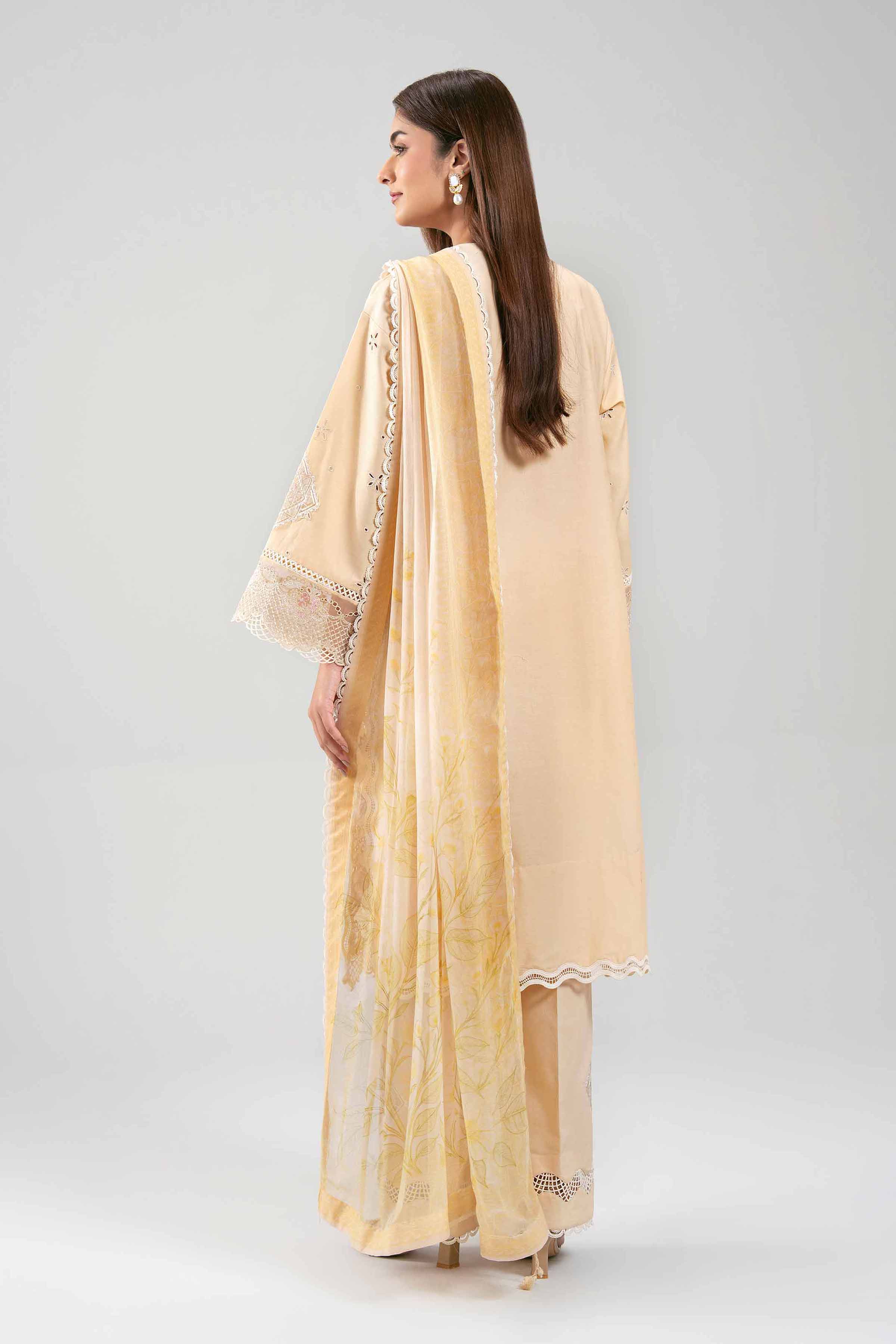 3 Piece - Embroidered Suit - 42601283 for Women - Unstitched Collection | Nishat | Shop Online