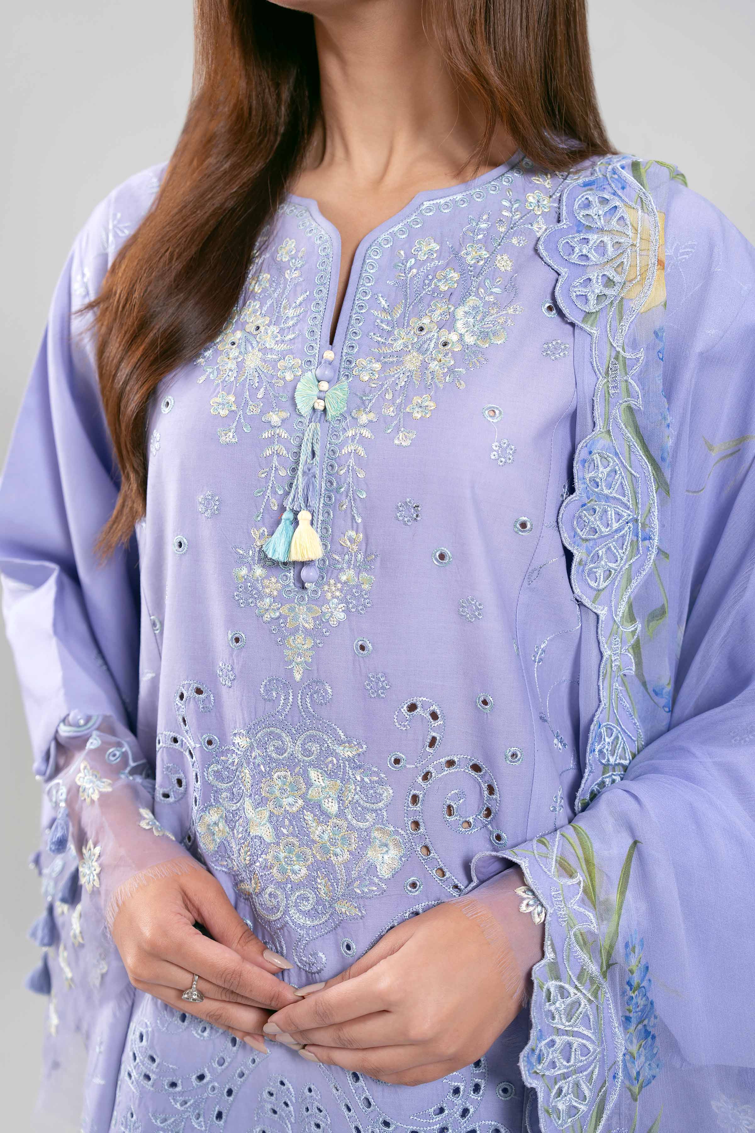 3 Piece - Digital Printed Embroidered Suit - 42601286 for Women - Unstitched Collection | Nishat | Shop Online
