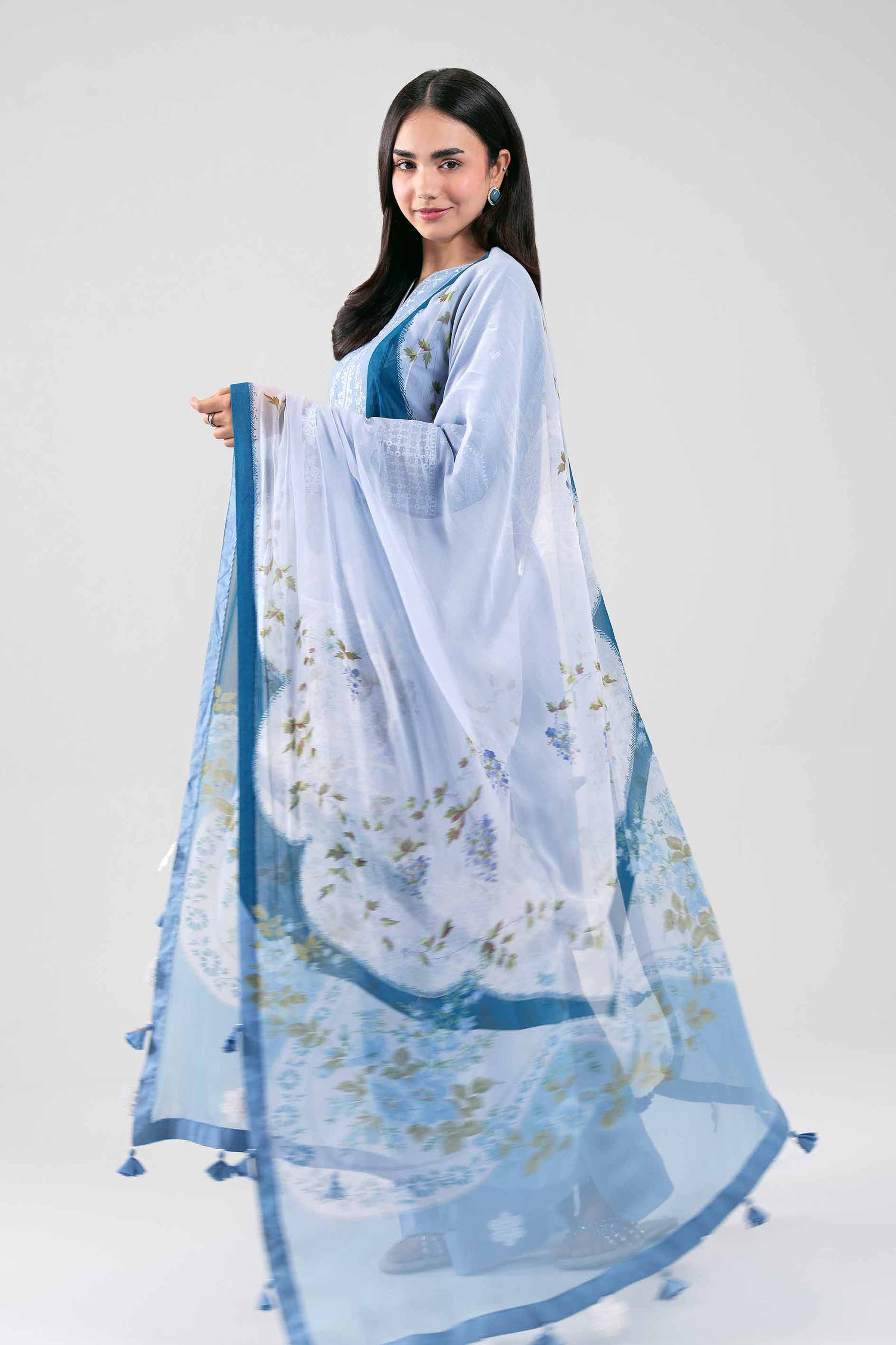 3 Piece - Embroidered Suit - 42601290 for Women - Unstitched Collection | Nishat | Shop Online