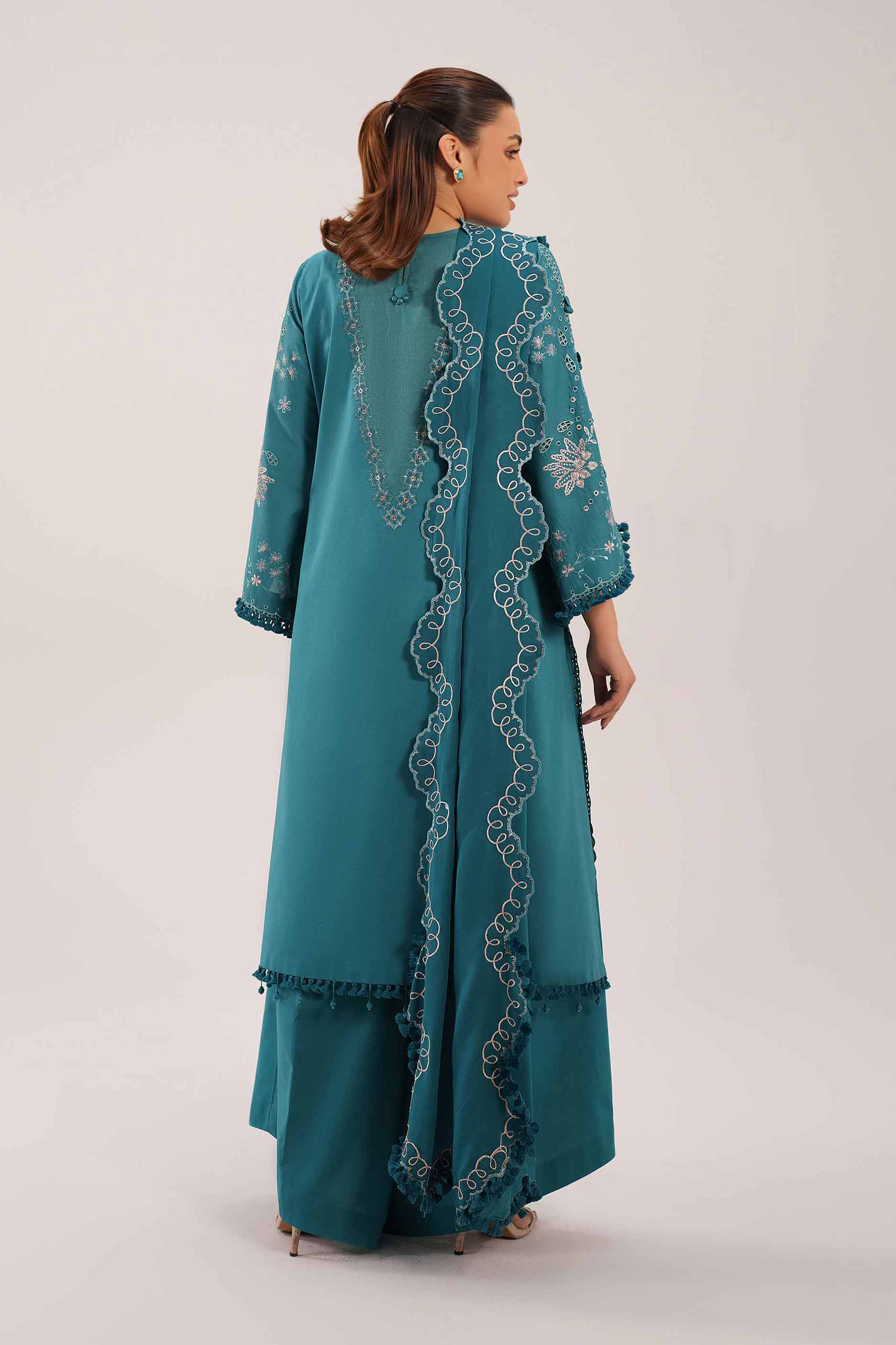 3 Piece - Embroidered Suit - 42601292 for Women - Unstitched Collection | Nishat | Shop Online