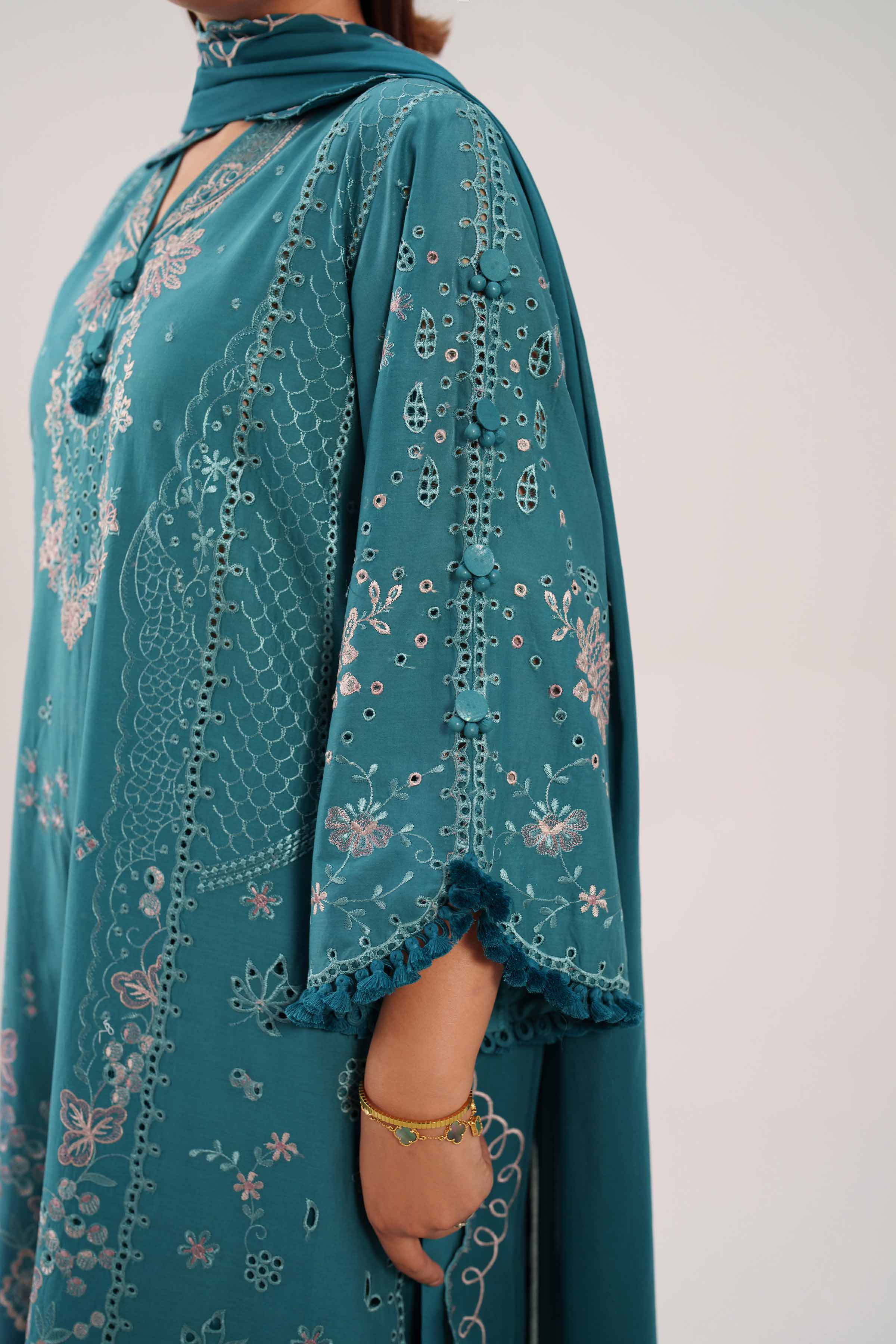 3 Piece - Embroidered Suit - 42601292 for Women - Unstitched Collection | Nishat | Shop Online