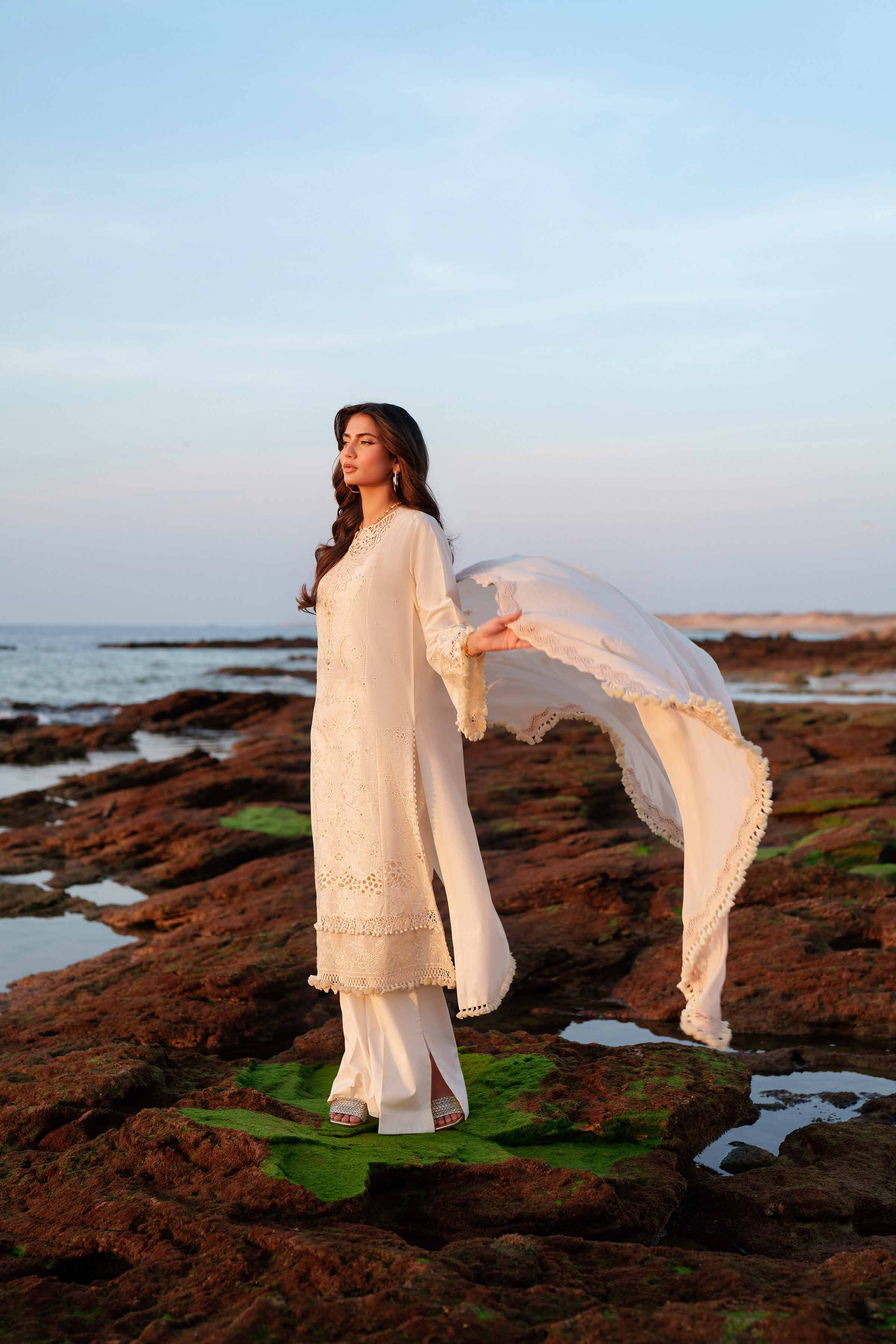 3 Piece - Embroidered Suit - 42601294 for Women - Unstitched Collection | Nishat | Shop Online