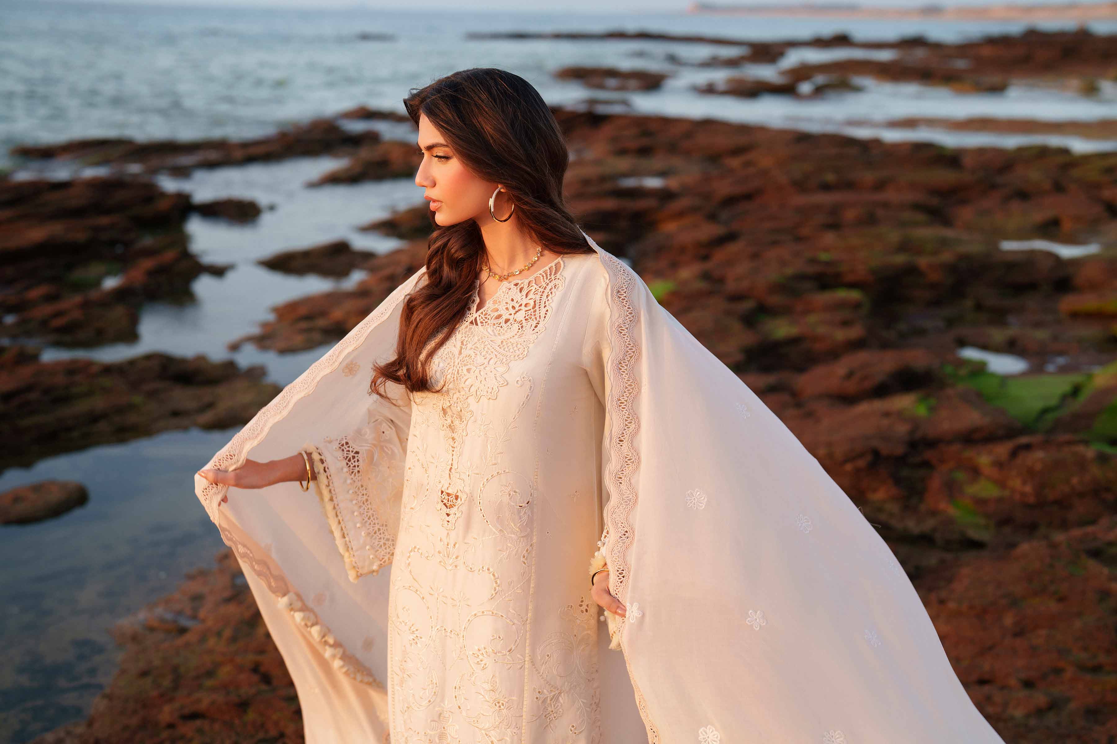 3 Piece - Embroidered Suit - 42601294 for Women - Unstitched Collection | Nishat | Shop Online