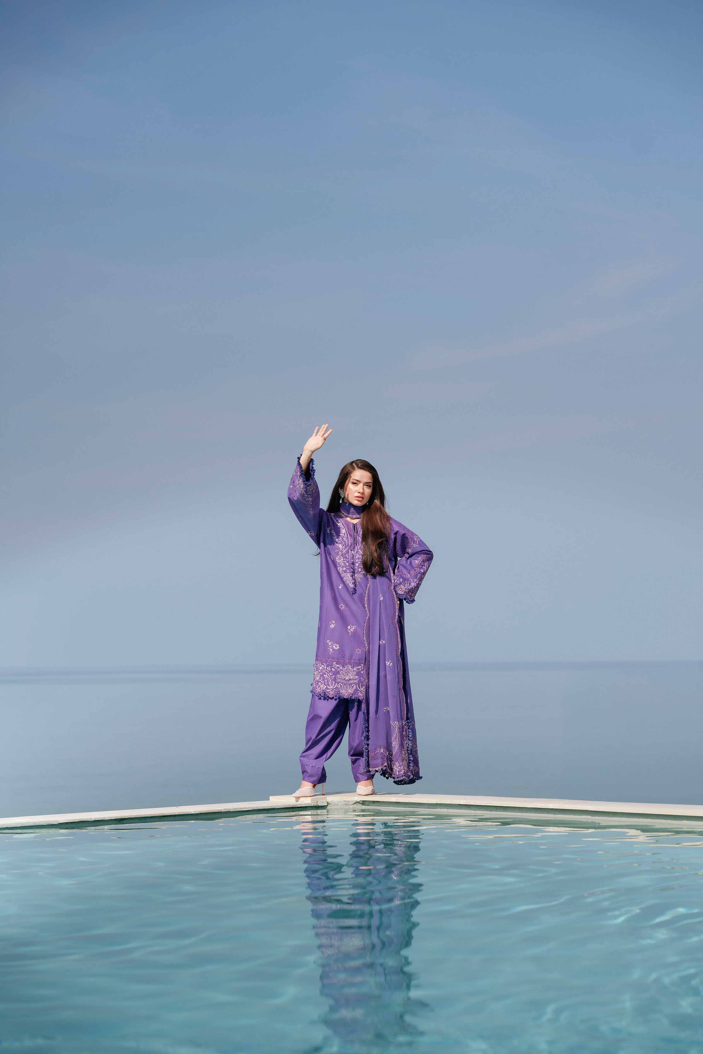 3 Piece - Embroidered Suit - 42601296 for Women - Unstitched Collection | Nishat | Shop Online