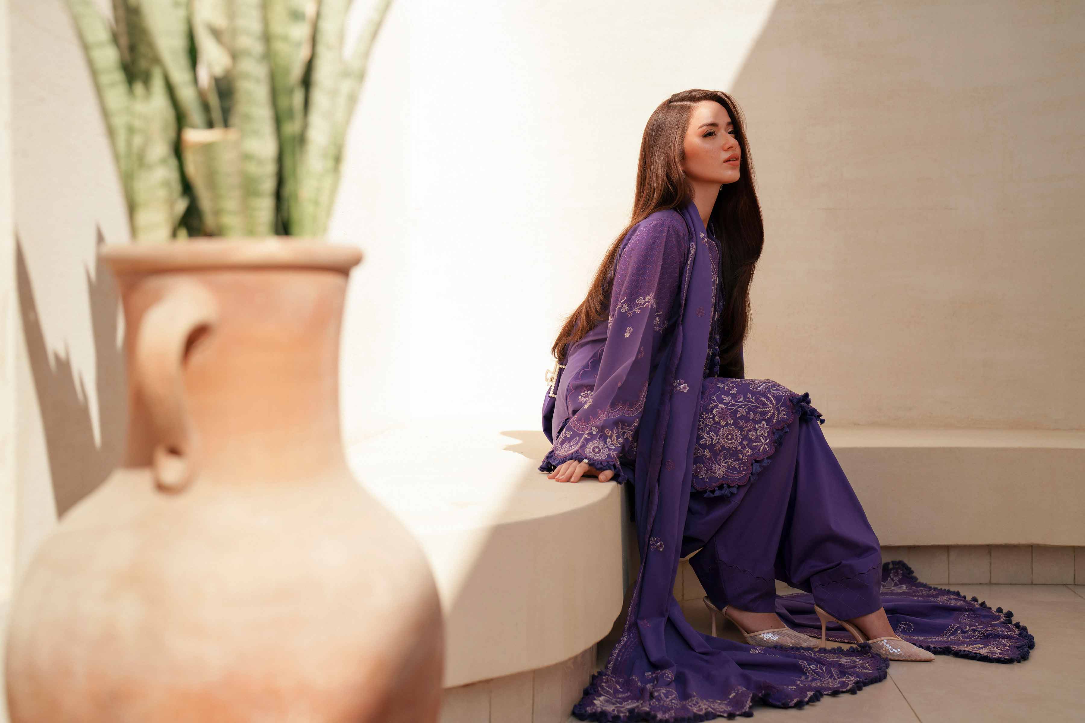 3 Piece - Embroidered Suit - 42601296 for Women - Unstitched Collection | Nishat | Shop Online