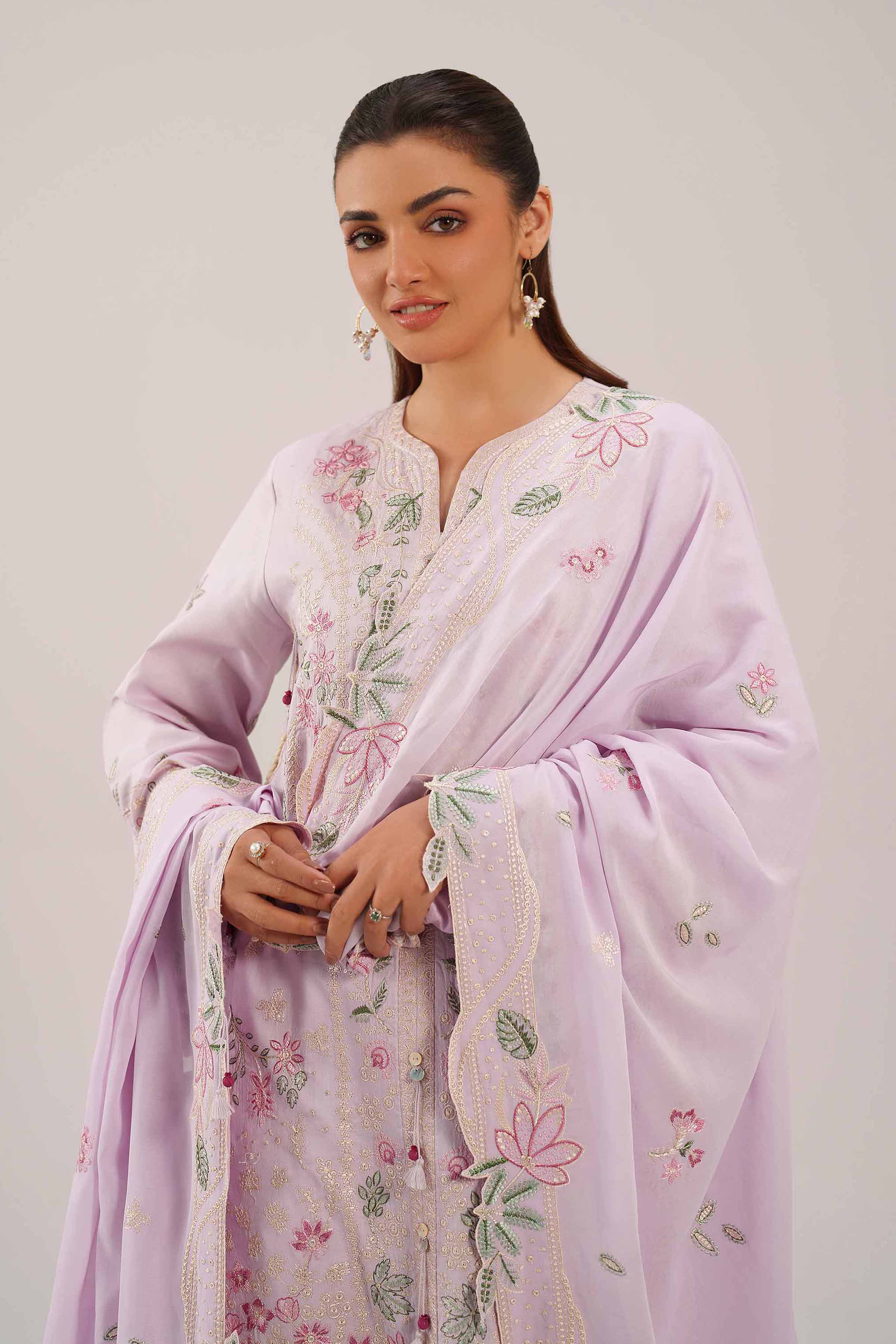 3 Piece - Embroidered Suit - 42601300 for Women - Unstitched Collection | Nishat | Shop Online