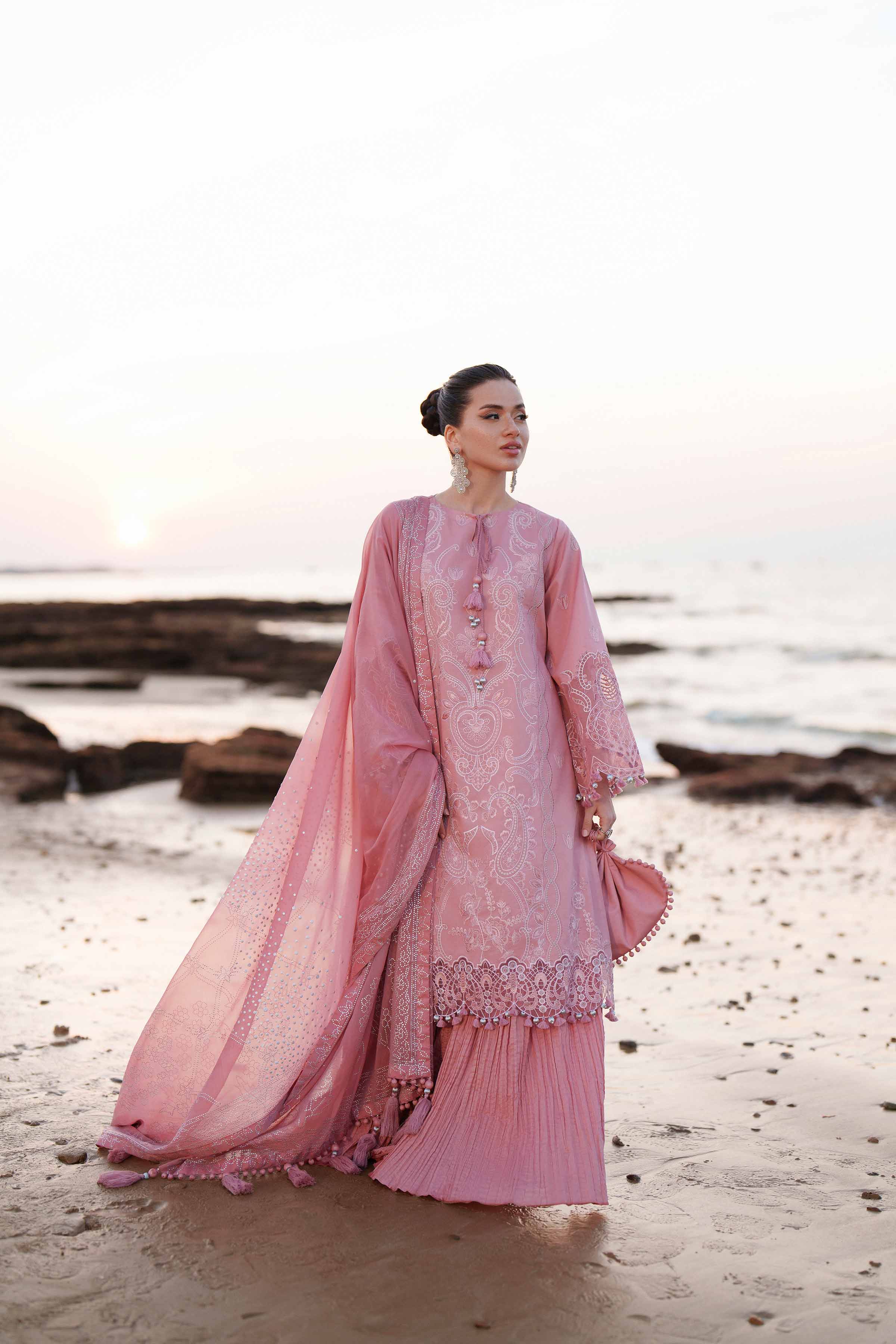 3 Piece - Embroidered Suit - 42601301 for Women - Unstitched Collection | Nishat | Shop Online