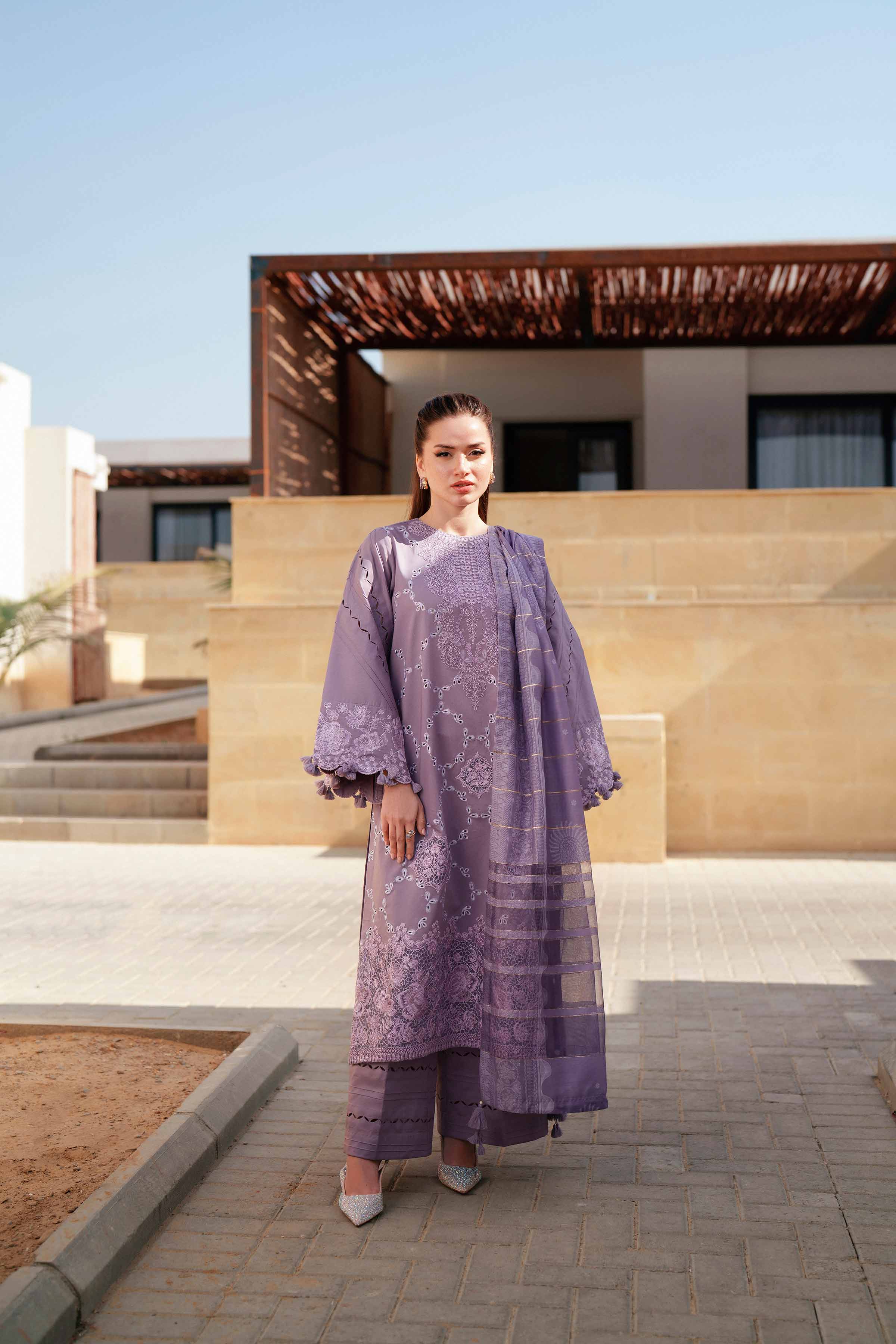 3 Piece - Embroidered Suit - 42601305 for Women - Unstitched Collection | Nishat | Shop Online