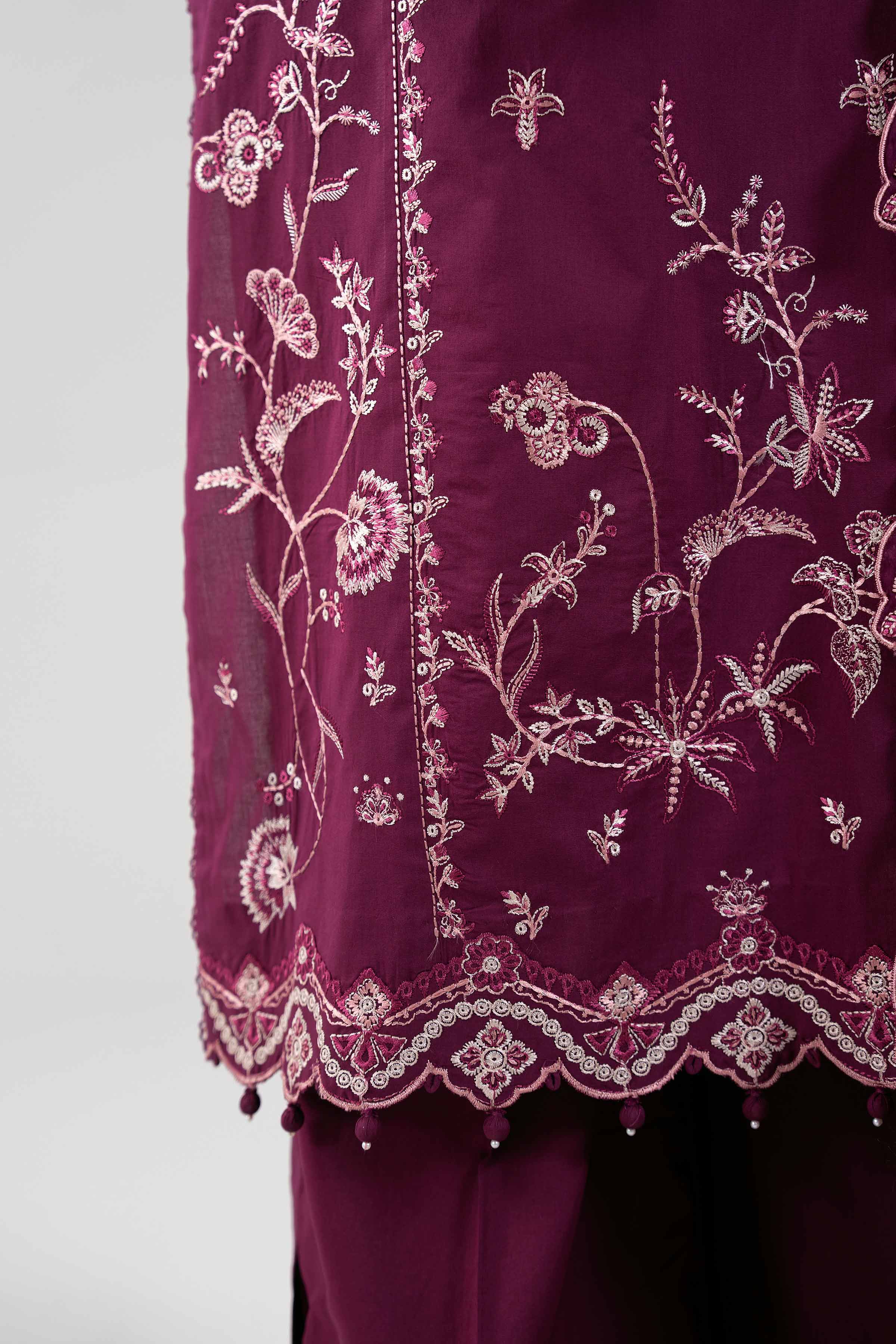 3 Piece - Embroidered Suit - 42601307 for Women - Unstitched Collection | Nishat | Shop Online