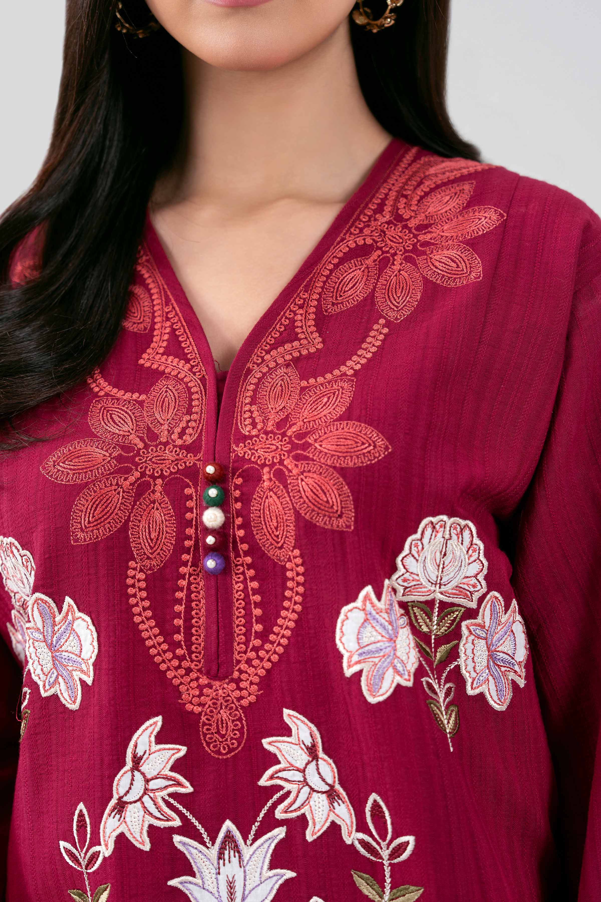 3 Piece - Digital Printed Embroidered Suit - 42601313 for Women - Unstitched Collection | Nishat | Shop Online