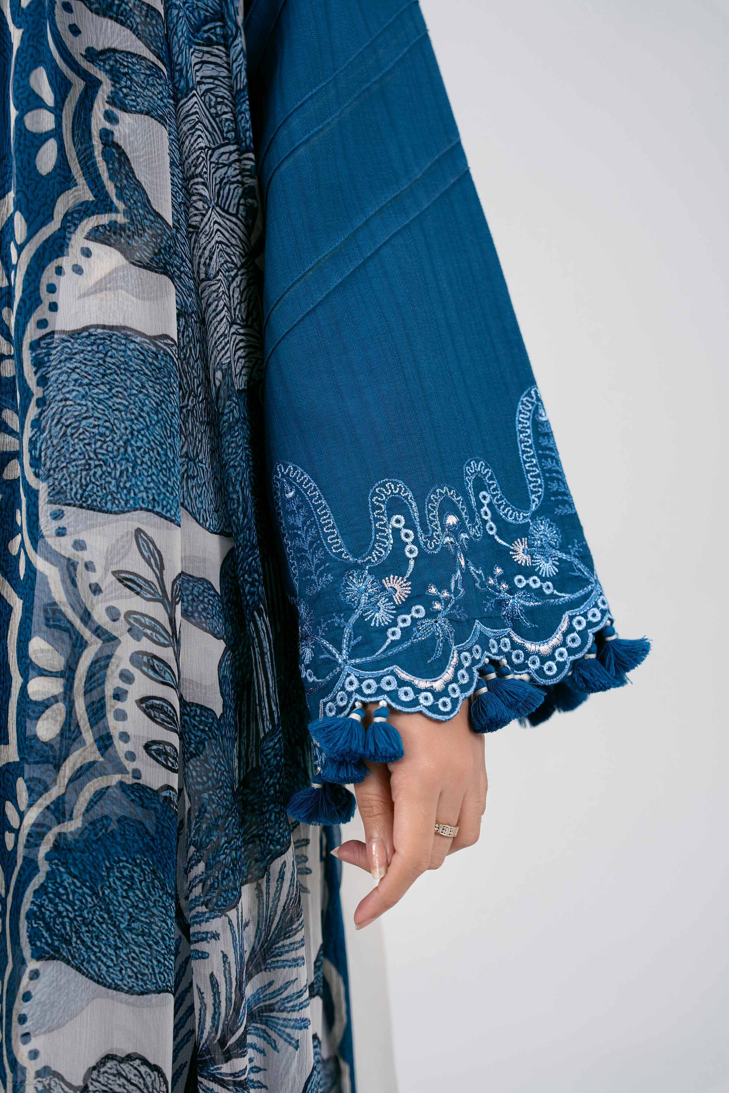 3 Piece - Embroidered Suit - 42601314 for Women - Unstitched Collection | Nishat | Shop Online