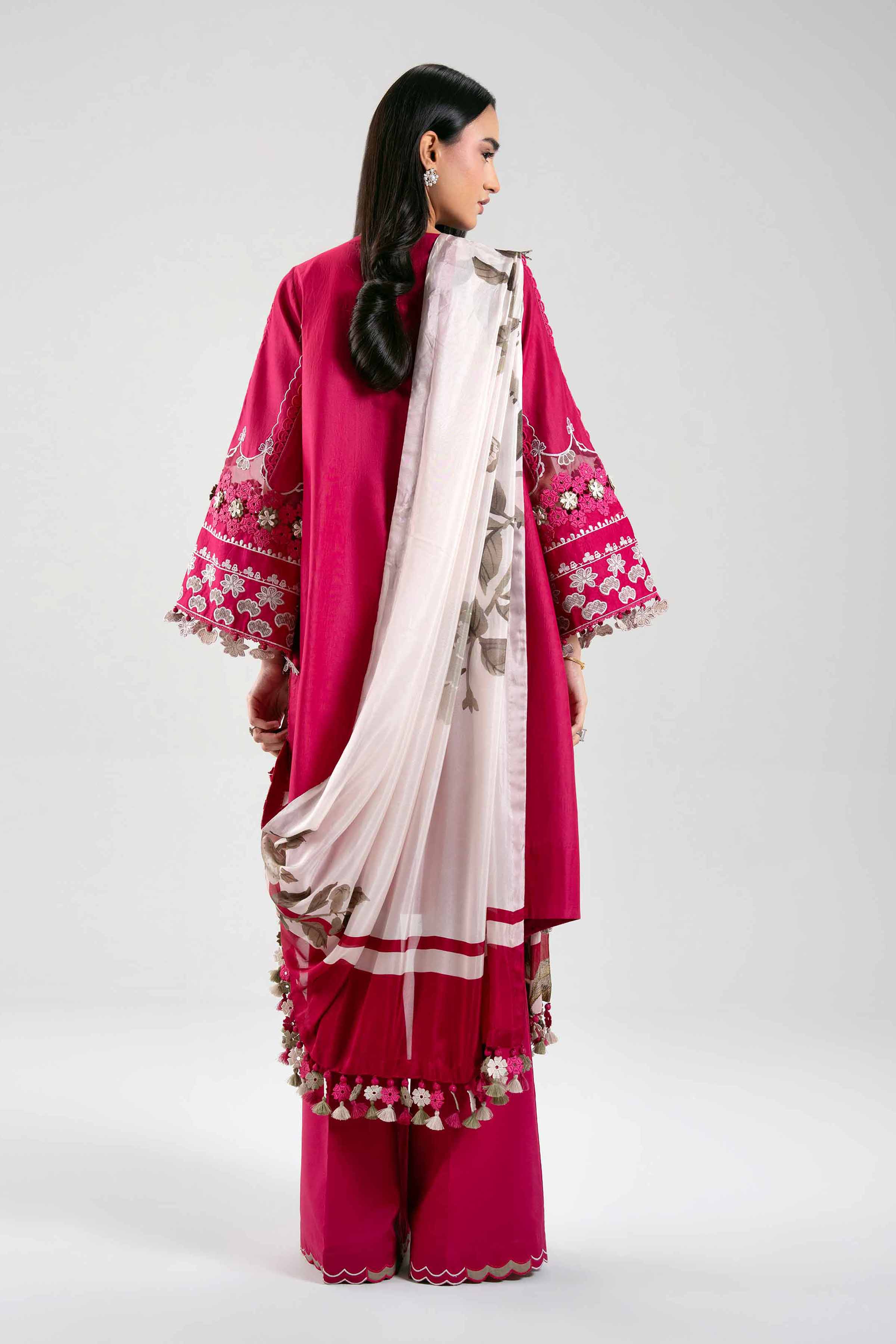 3 Piece - Embroidered Suit - 42601316 for Women - Unstitched Collection | Nishat | Shop Online