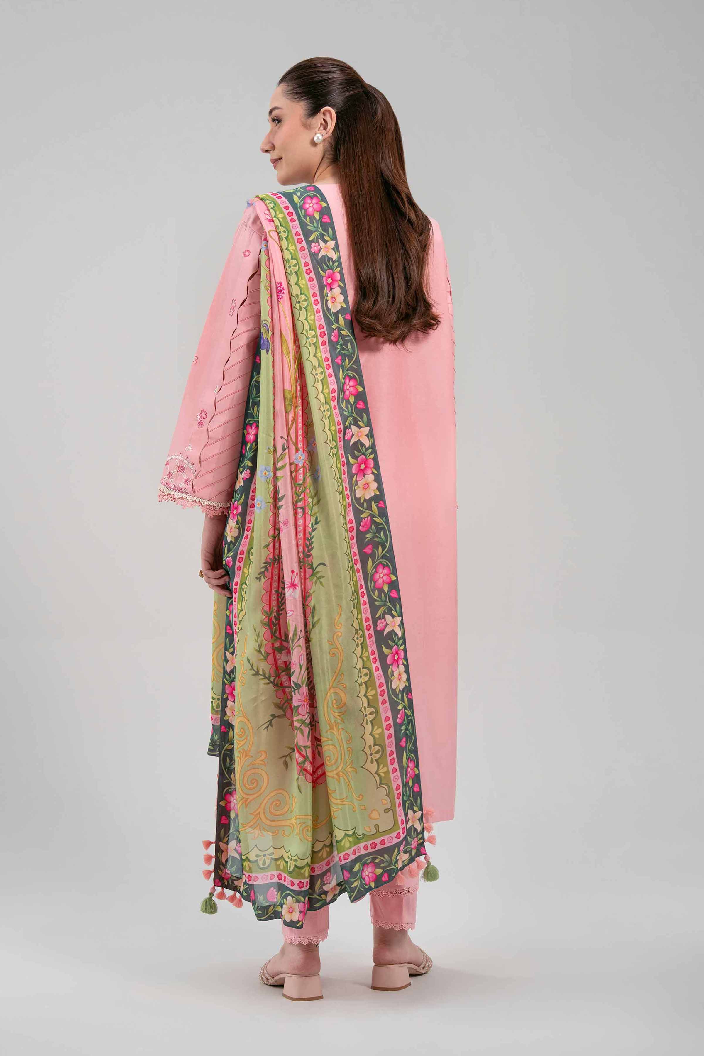 3 Piece - Embroidered Suit - 42601317 for Women - Unstitched Collection | Nishat | Shop Online