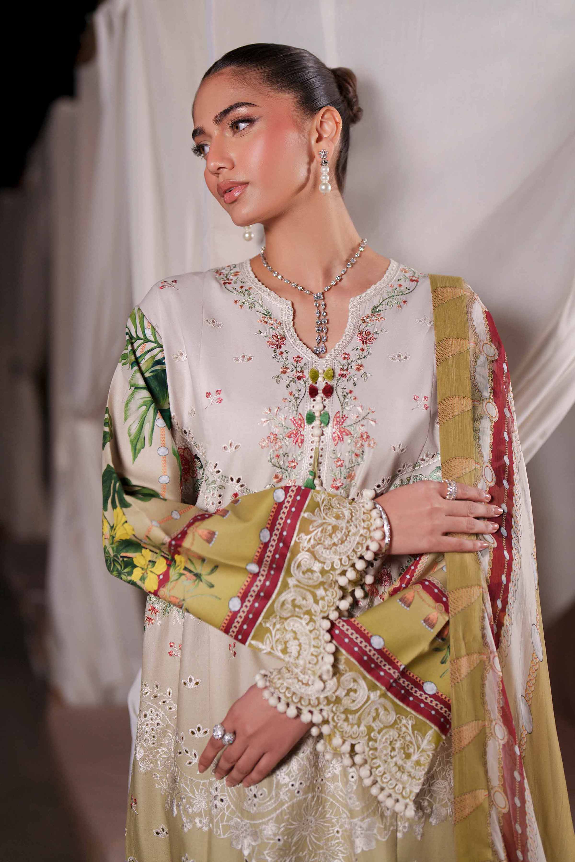 3 Piece - Embroidered Suit - 42601327 for Women - Unstitched Collection | Nishat | Shop Online