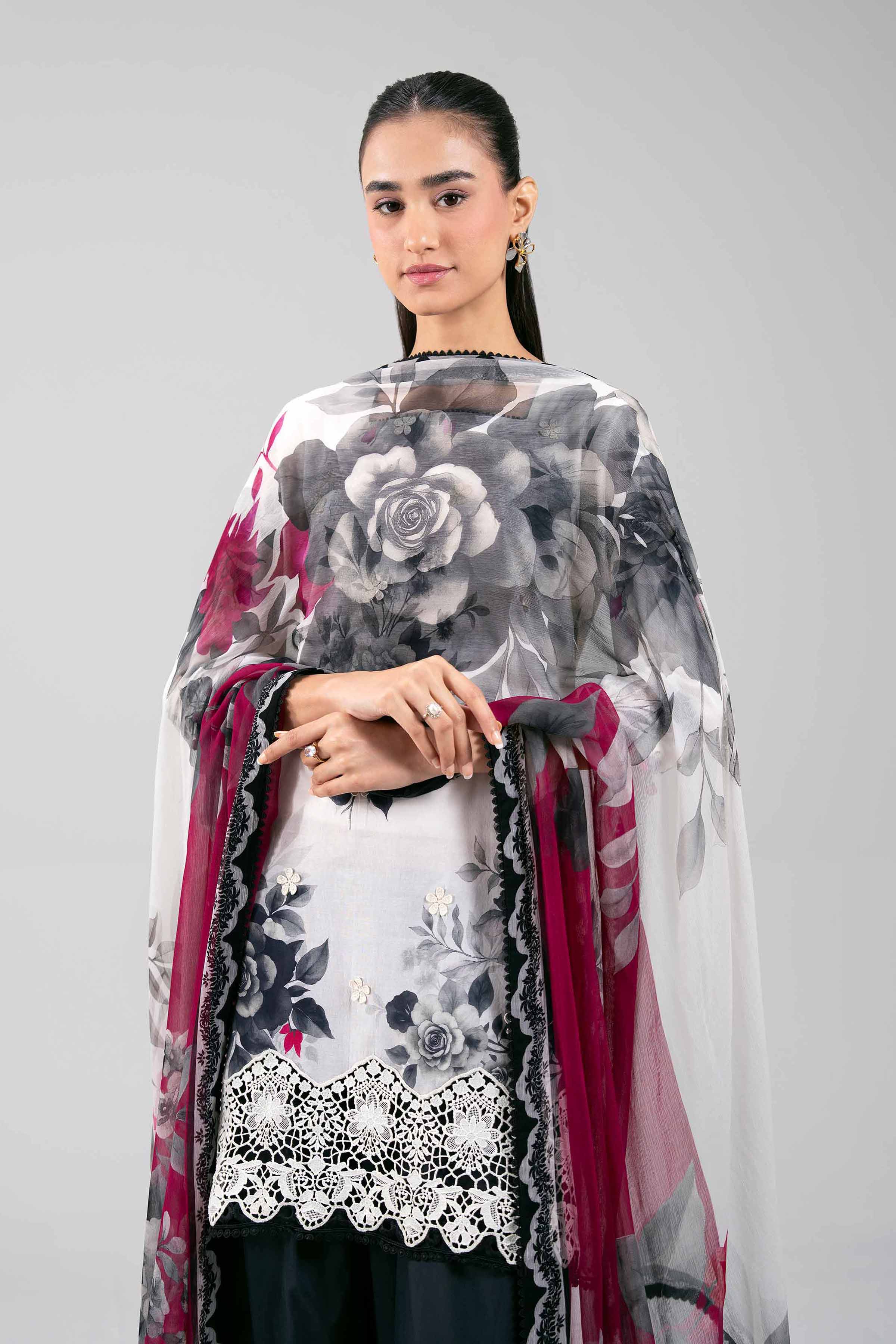 3 Piece - Embroidered Suit - 42601332 for Women - Unstitched Collection | Nishat | Shop Online