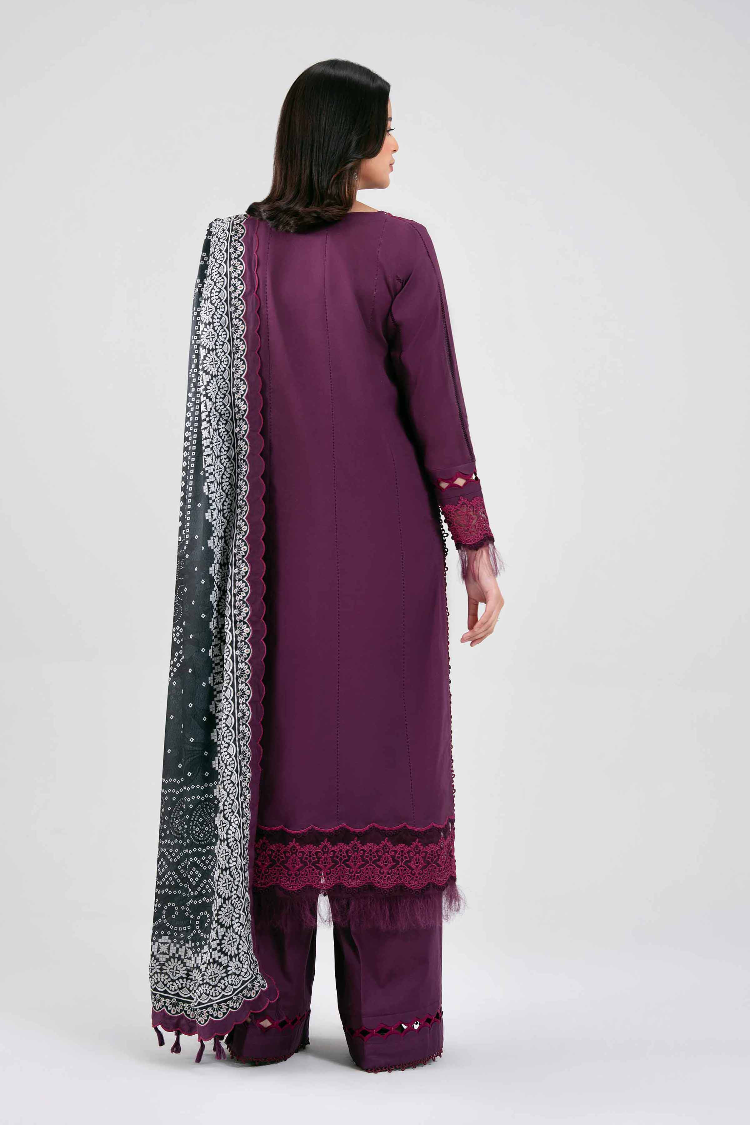 3 Piece - Embroidered Suit - 42601345 for Women - Unstitched Collection | Nishat | Shop Online
