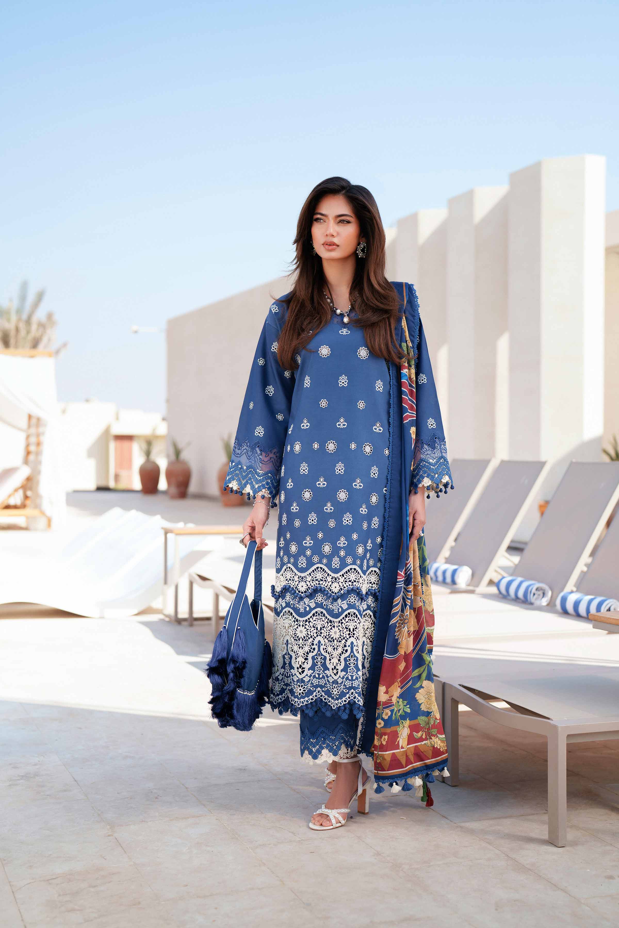 3 Piece - Embroidered Suit - 42601346 for Women - Unstitched Collection | Nishat | Shop Online
