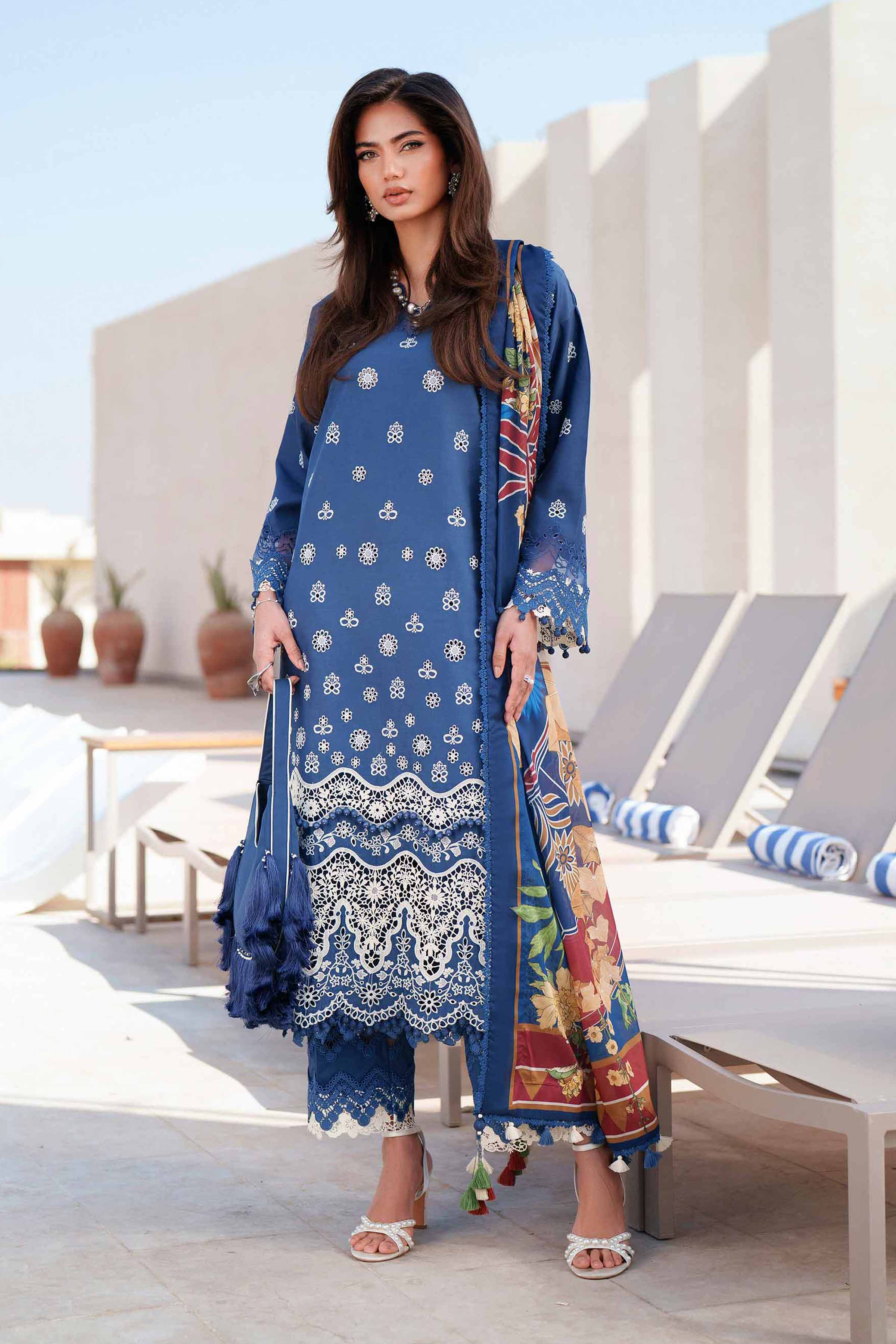 3 Piece - Embroidered Suit - 42601346 for Women - Unstitched Collection | Nishat | Shop Online