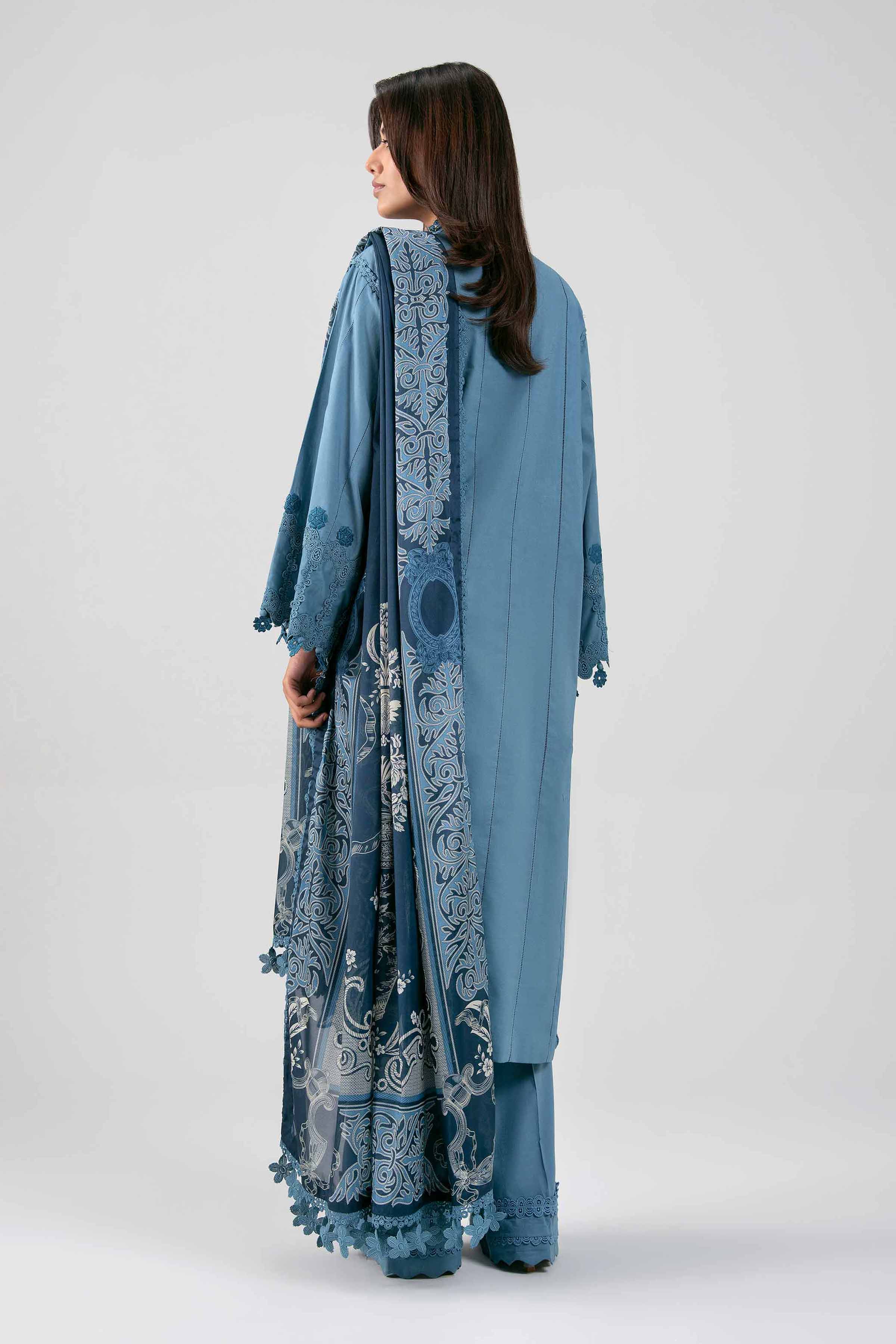 3 Piece - Embroidered Suit - 42601347 for Women - Unstitched Collection | Nishat | Shop Online