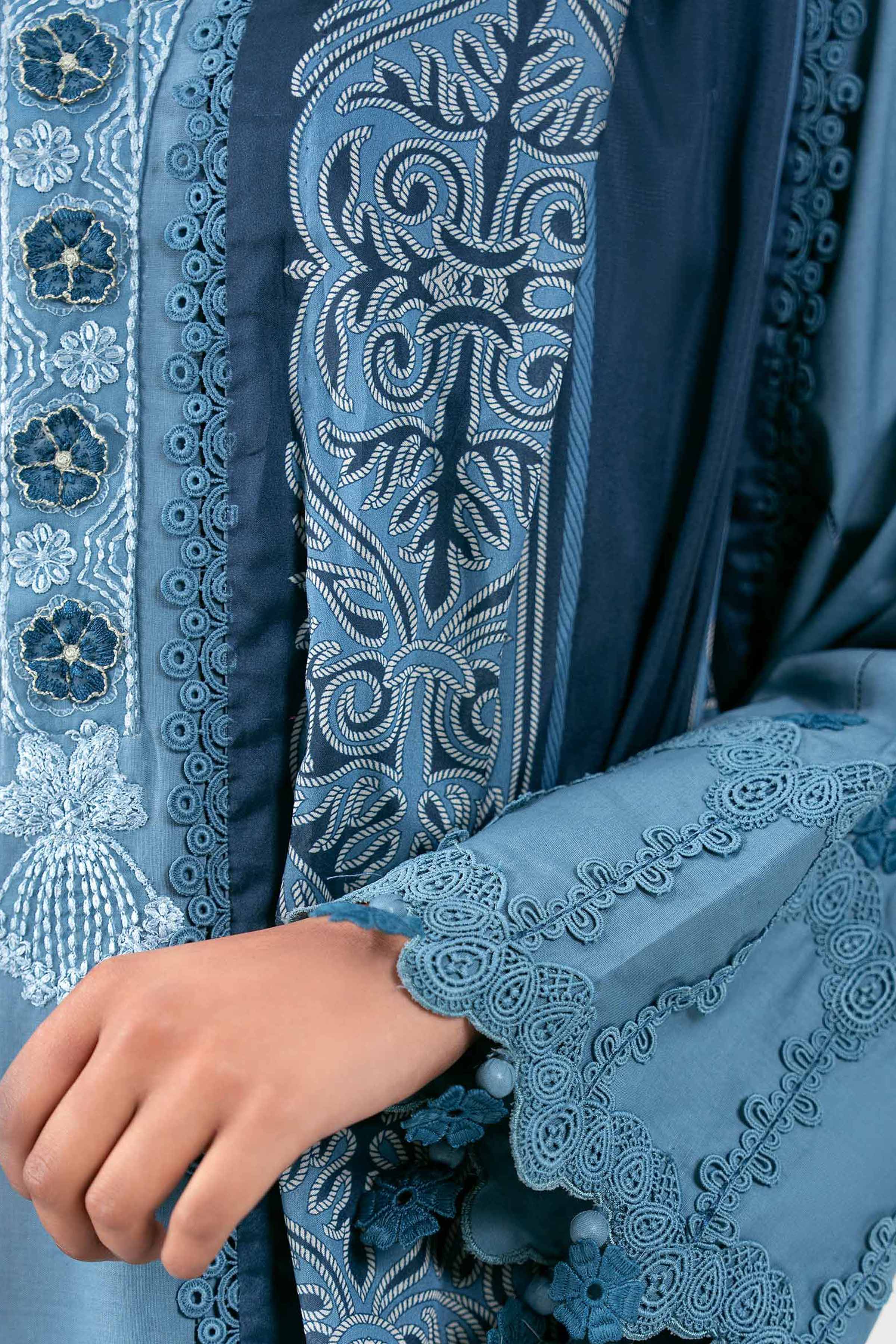 3 Piece - Embroidered Suit - 42601347 for Women - Unstitched Collection | Nishat | Shop Online