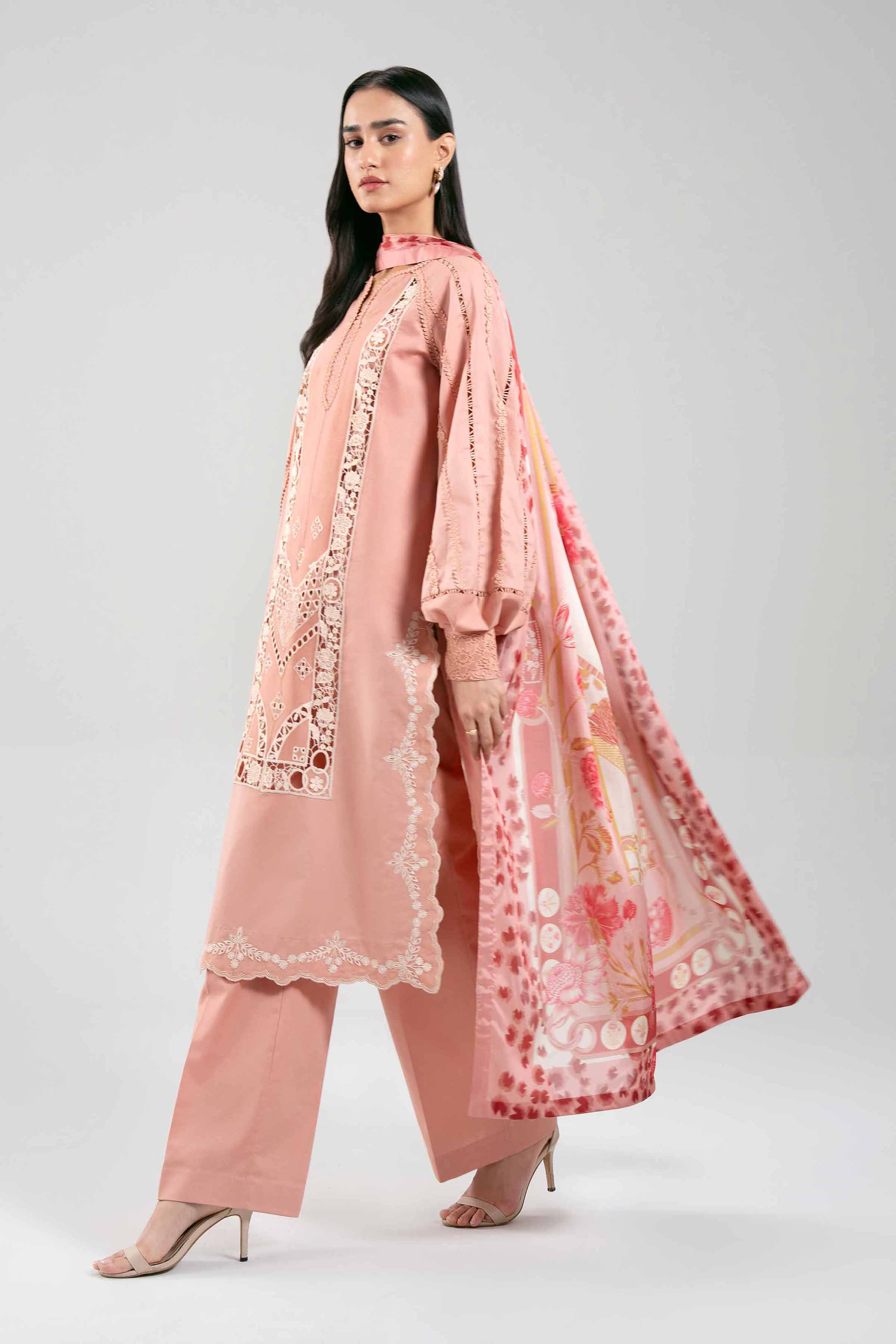 3 Piece - Embroidered Suit - 42601352 for Women - Unstitched Collection | Nishat | Shop Online