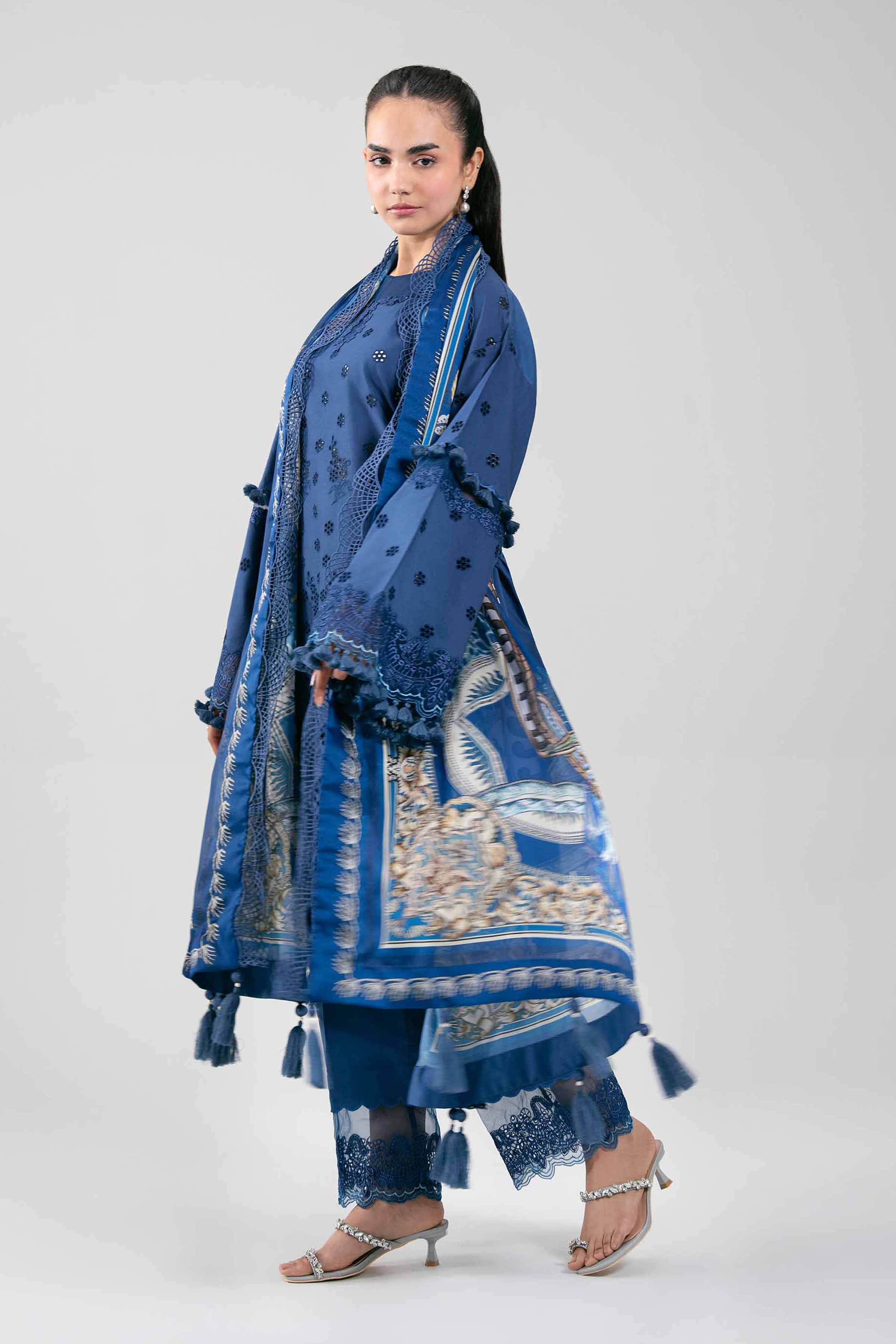 3 Piece - Embroidered Suit - 42601353 for Women - Unstitched Collection | Nishat | Shop Online