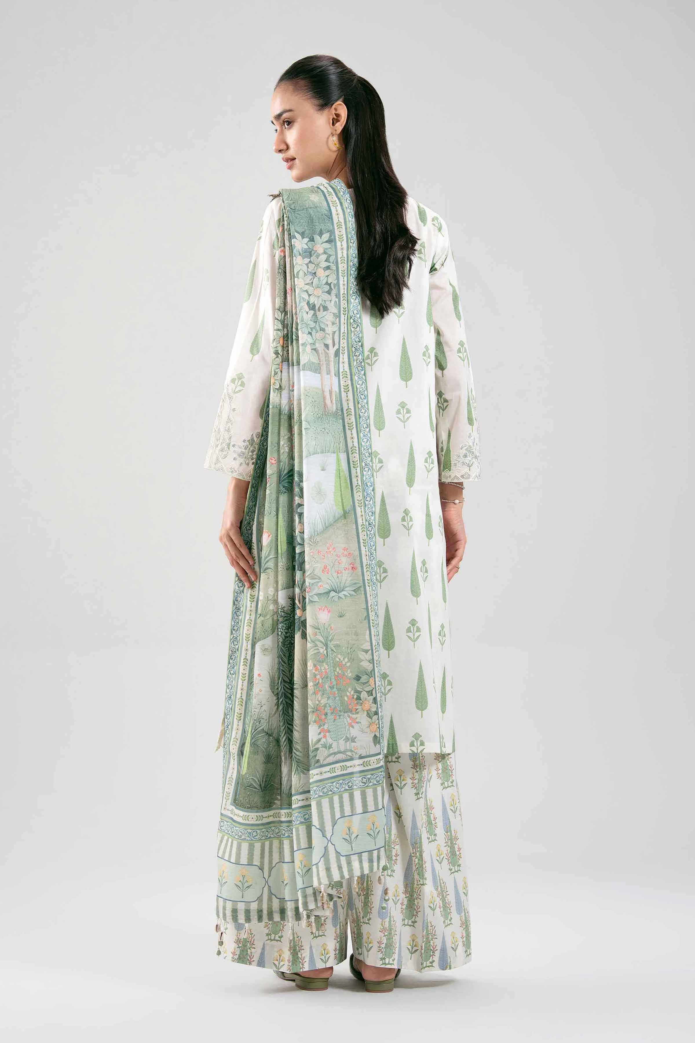 3 Piece - Digital Printed Embroidered Suit - 42601357 for Women - Unstitched Collection | Nishat | Shop Online