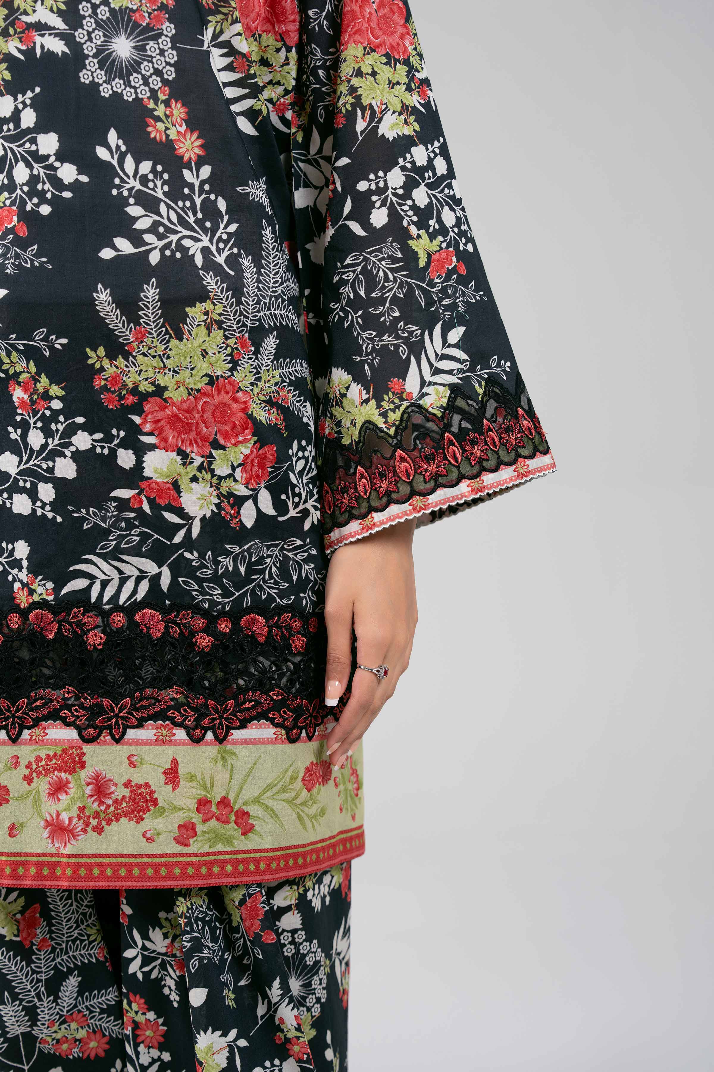 3 Piece - Digital Printed Embroidered Suit - 42601359 for Women - Unstitched Collection | Nishat | Shop Online