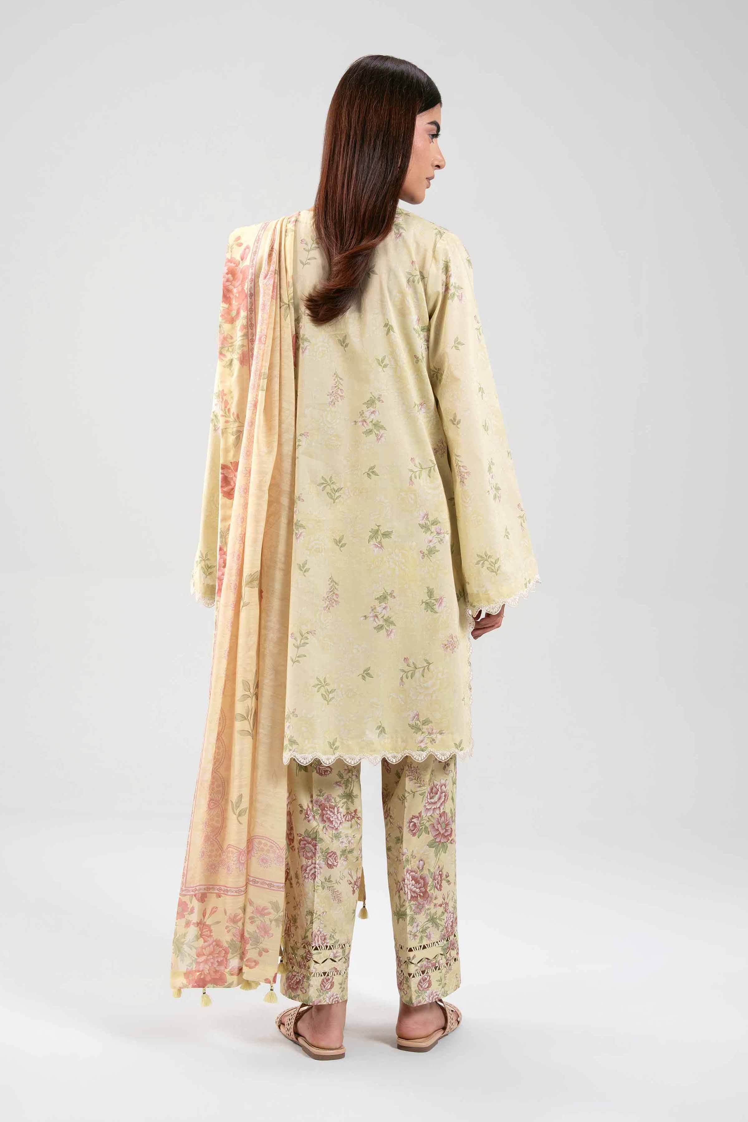 3 Piece - Digital Printed Embroidered Suit - 42601360 for Women - Unstitched Collection | Nishat | Shop Online