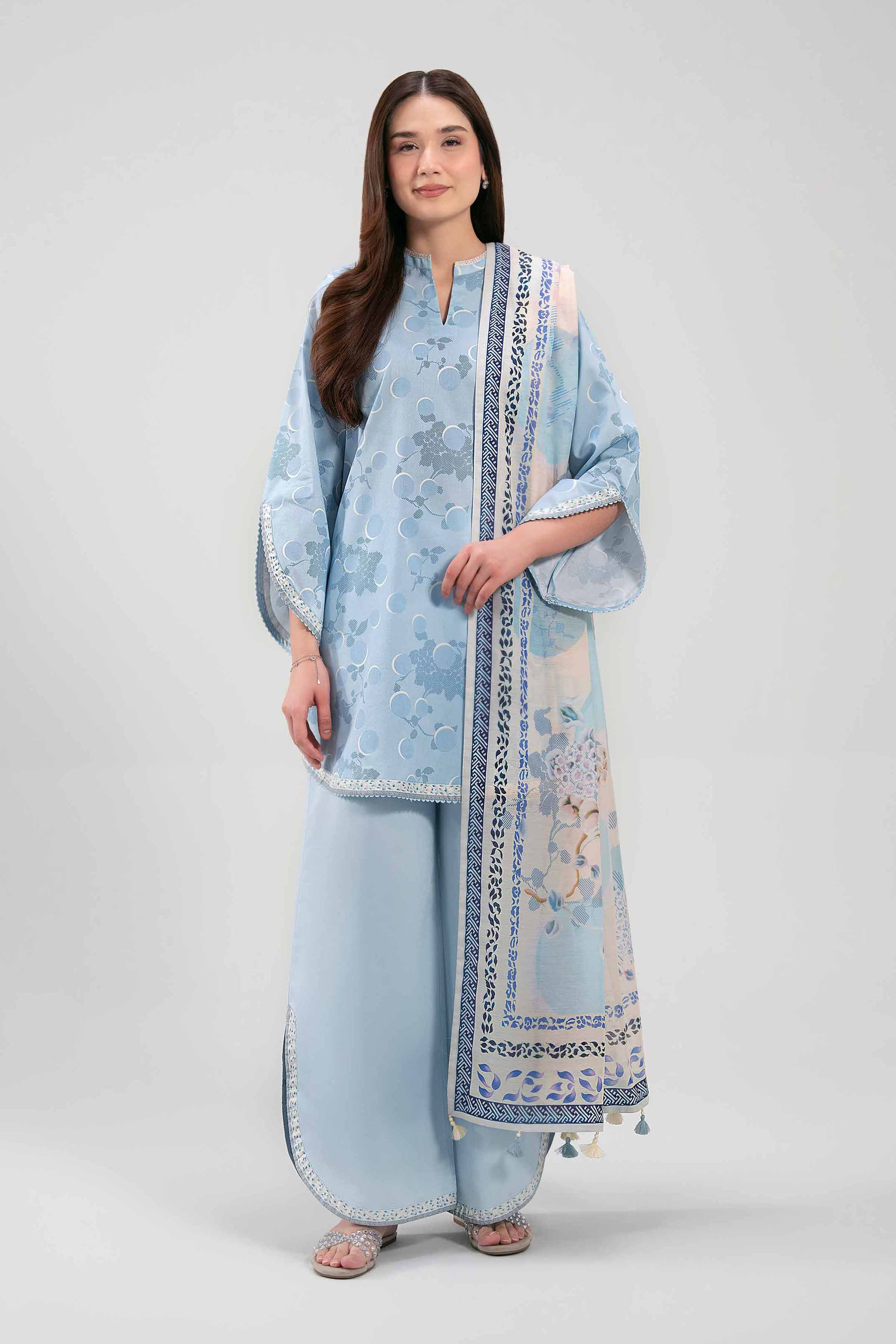 3 Piece - Digital Printed Suit - 42601369