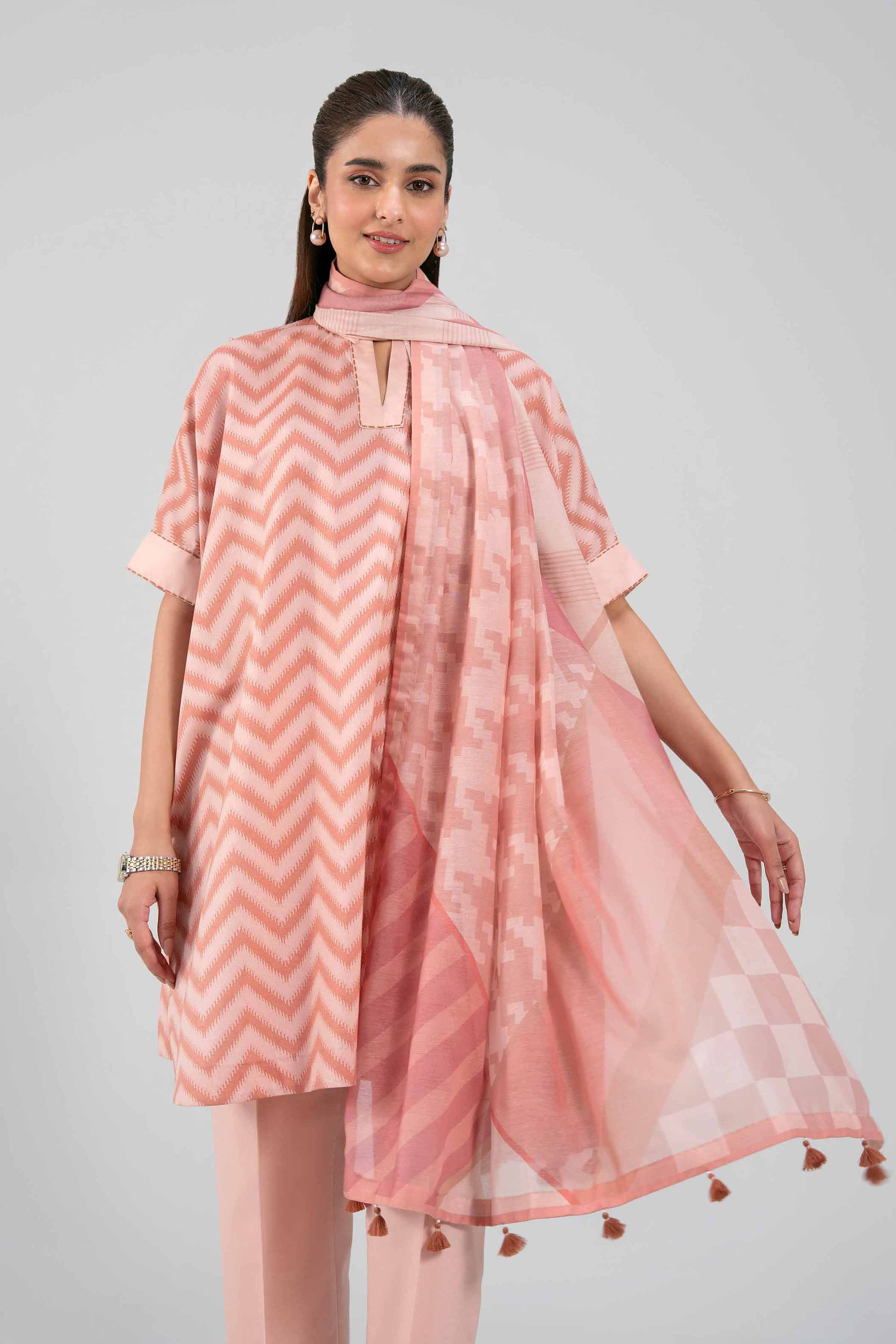 3 Piece - Digital Printed Suit - 42601372 for Women - Unstitched Collection | Nishat | Shop Online