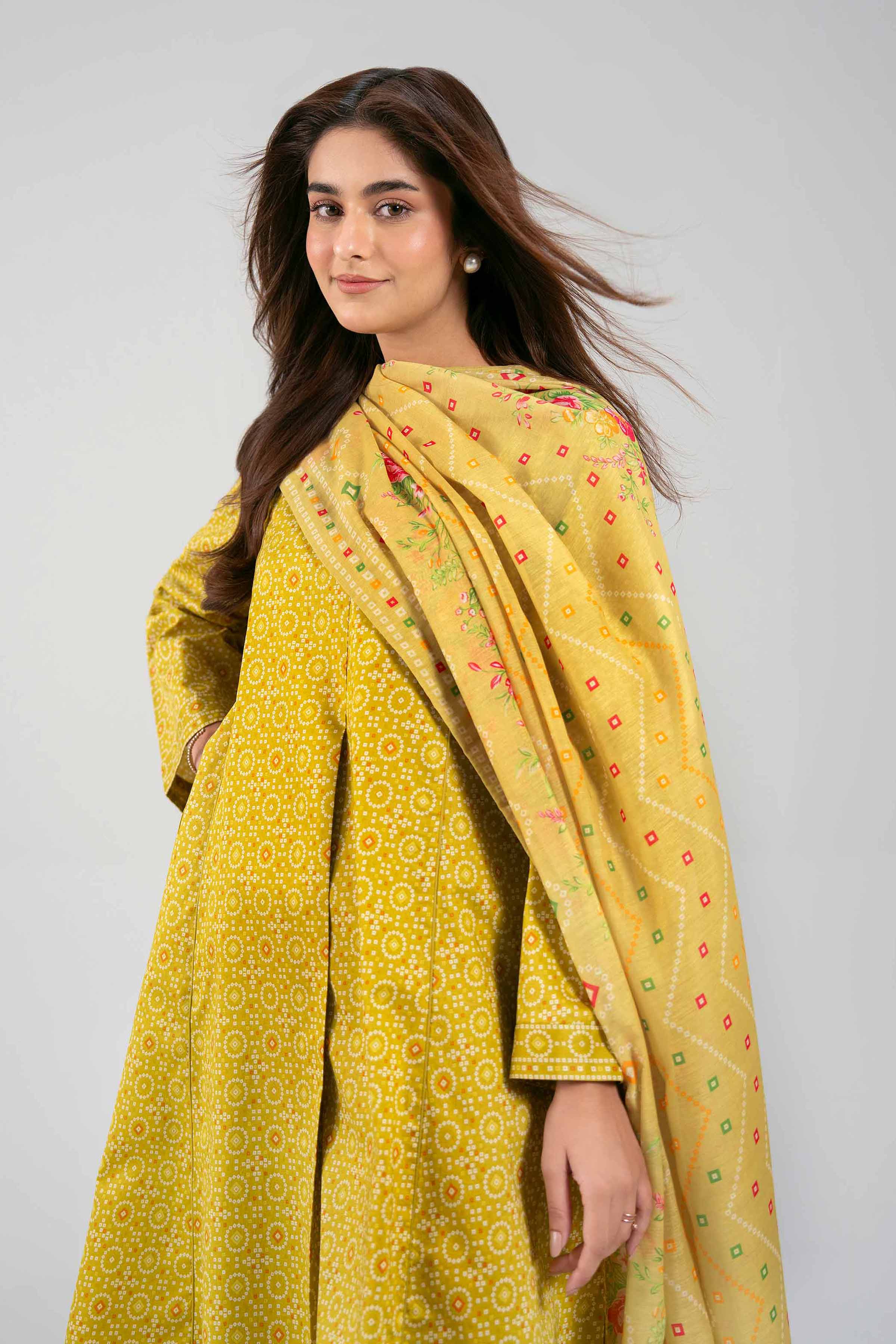 3 Piece - Digital Printed Suit - 42601376 for Women - Unstitched Collection | Nishat | Shop Online