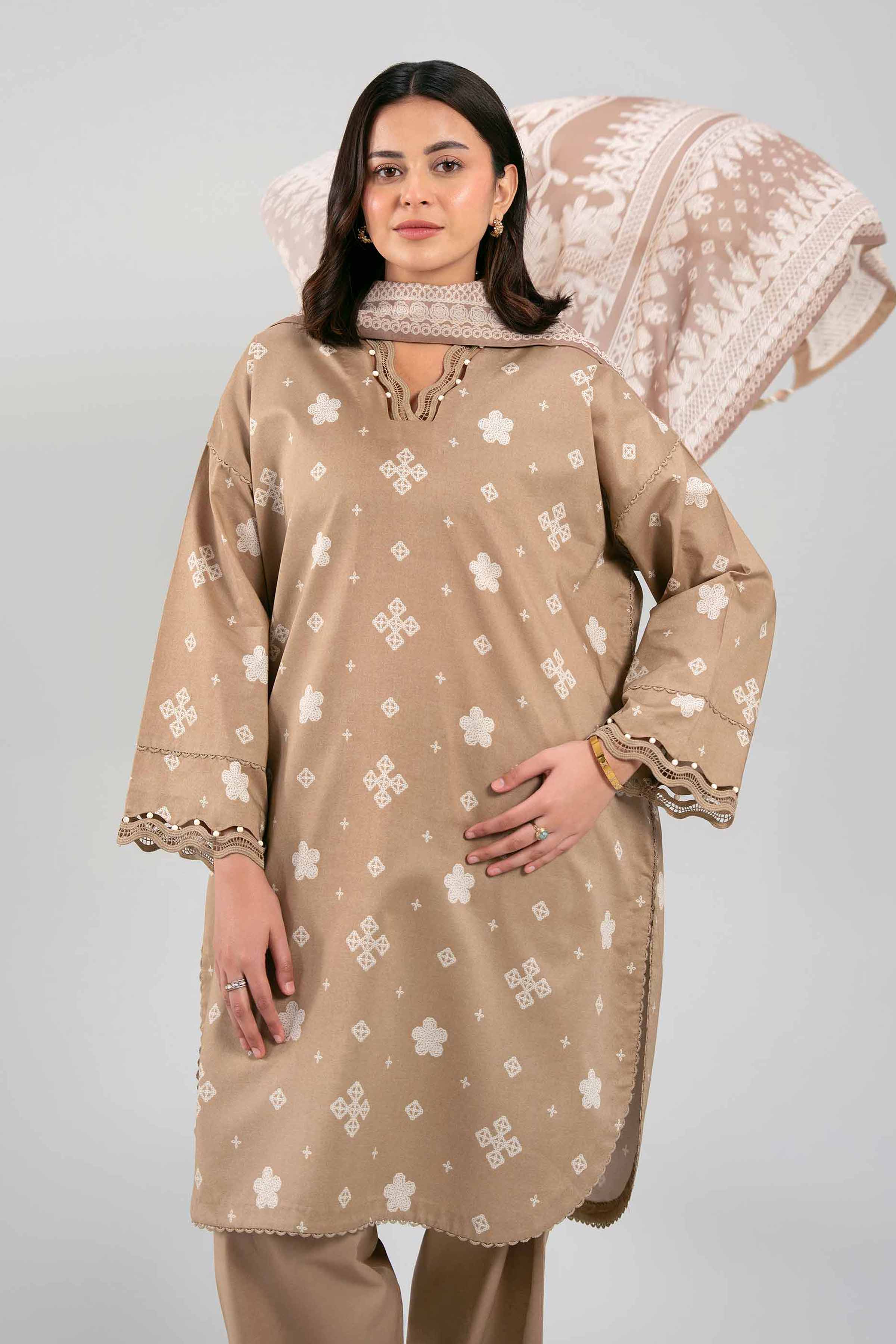 3 Piece - Digital Printed Suit - 42601378