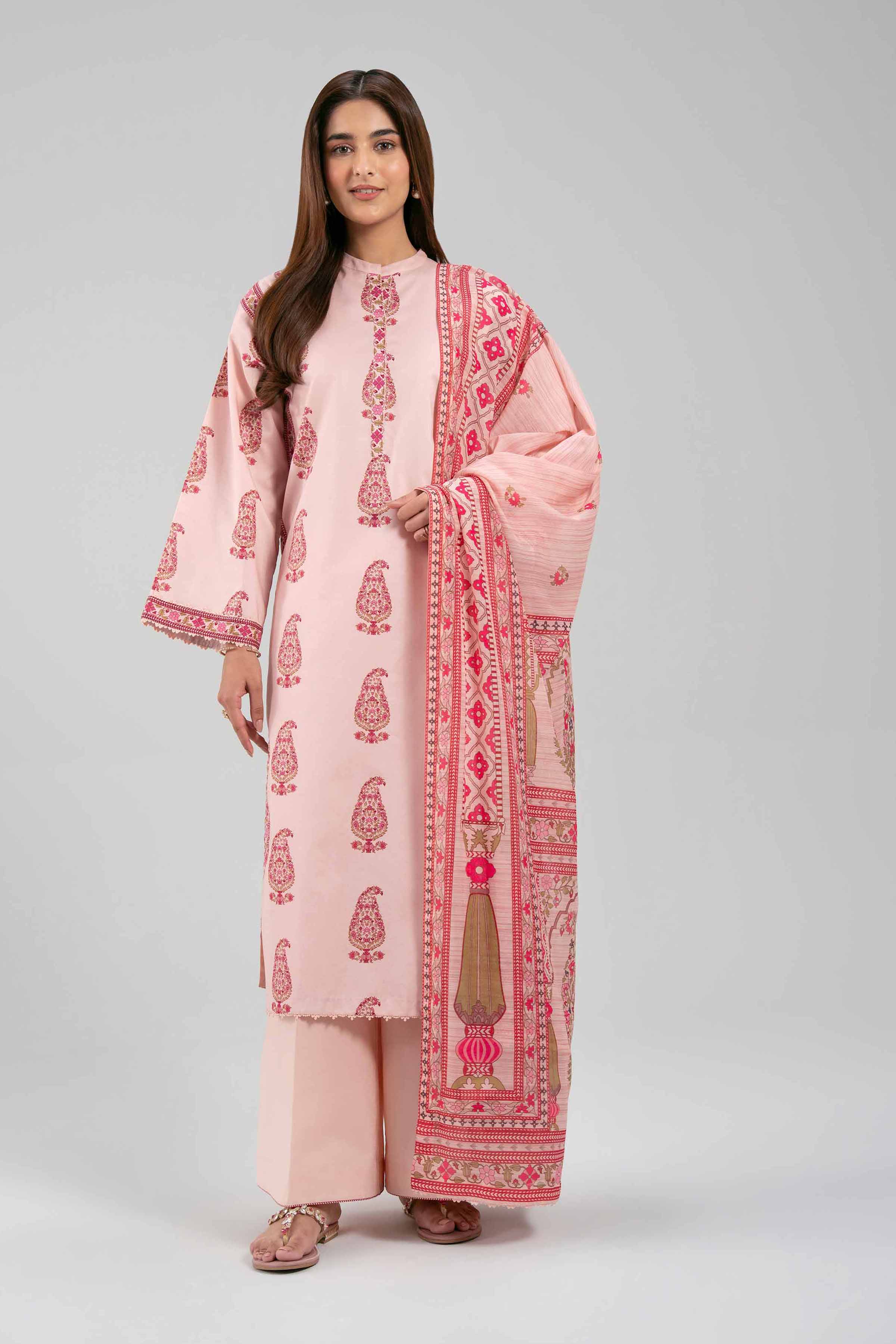 3 Piece - Digital Printed Suit - 42601380