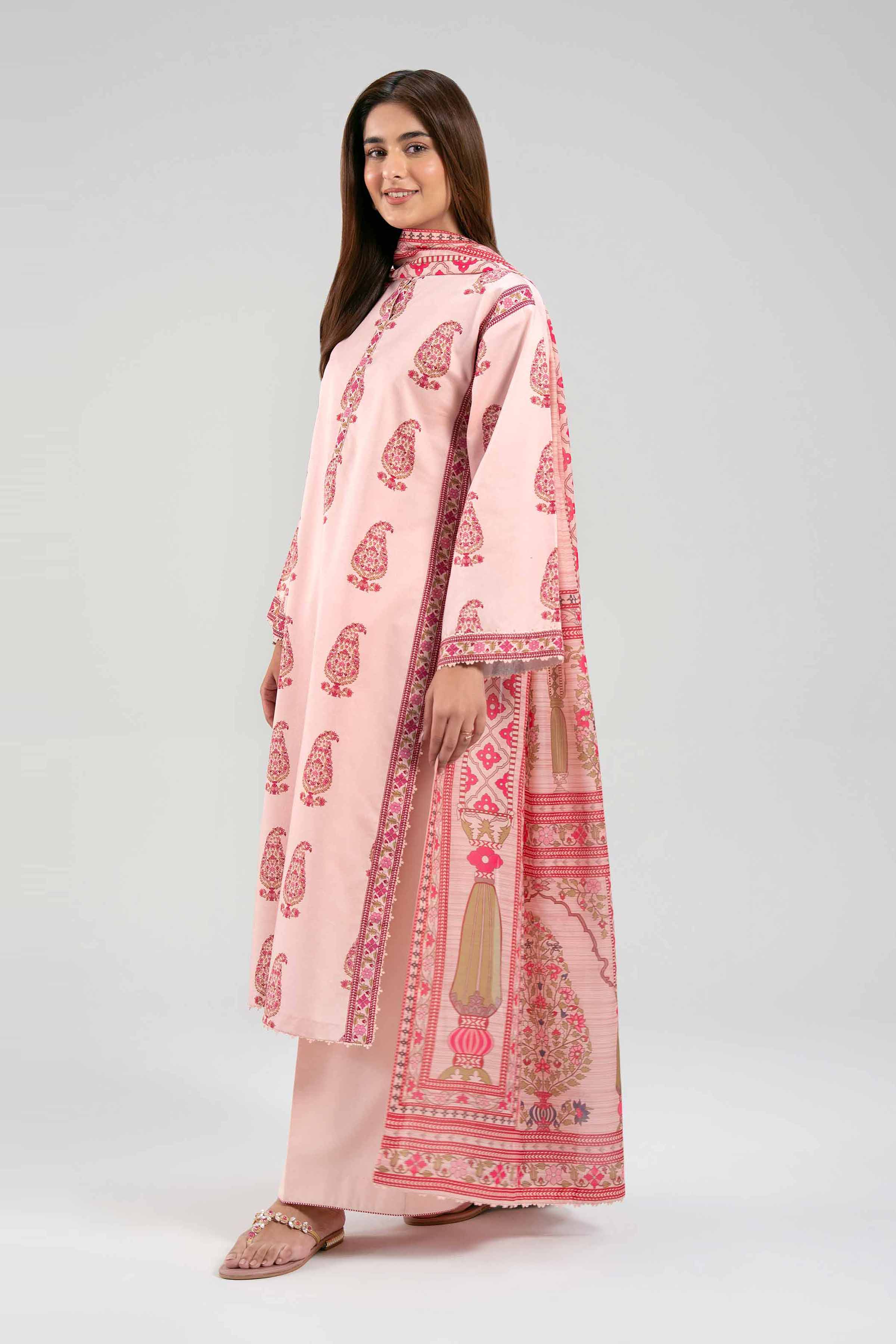 3 Piece - Digital Printed Suit - 42601380