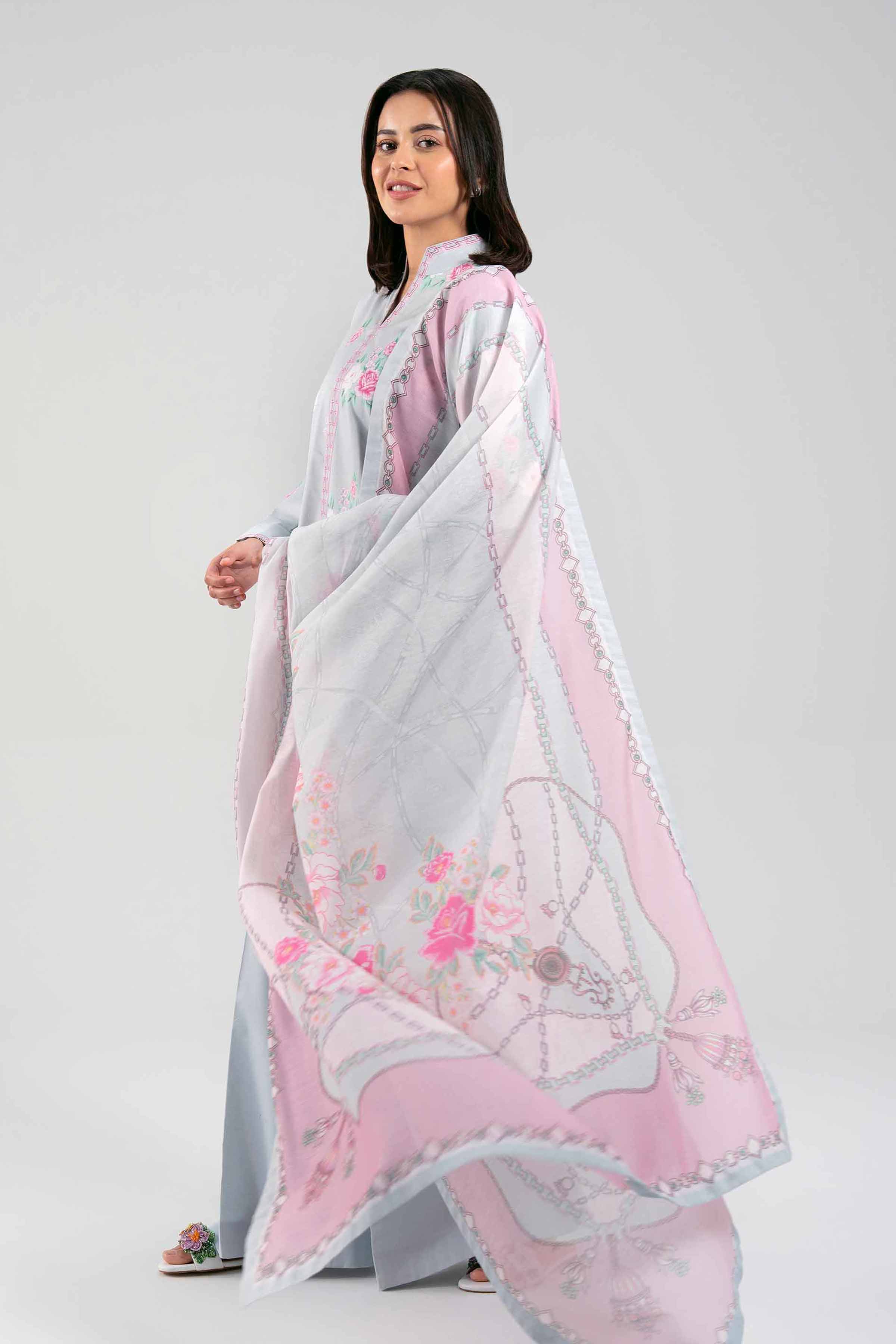 3 Piece - Digital Printed Suit - 42601382 for Women - Unstitched Collection | Nishat | Shop Online