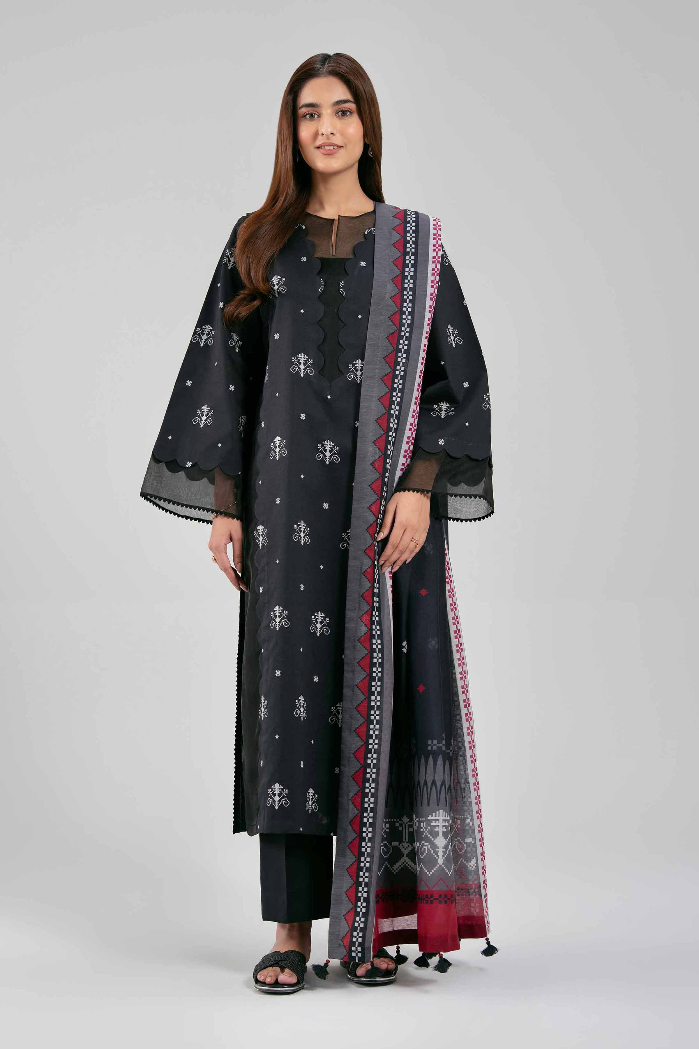 3 Piece - Digital Printed Suit - 42601383